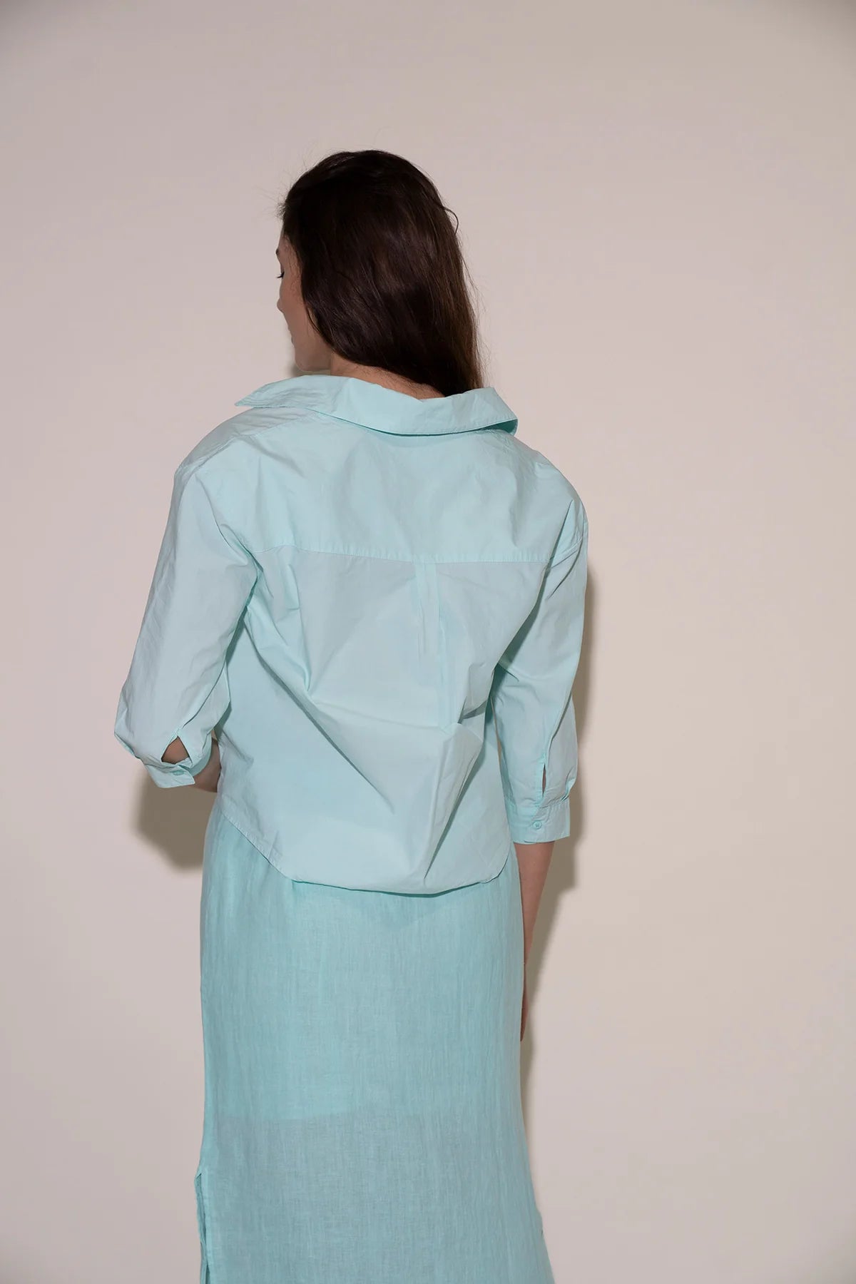 Lia Top in Aqua