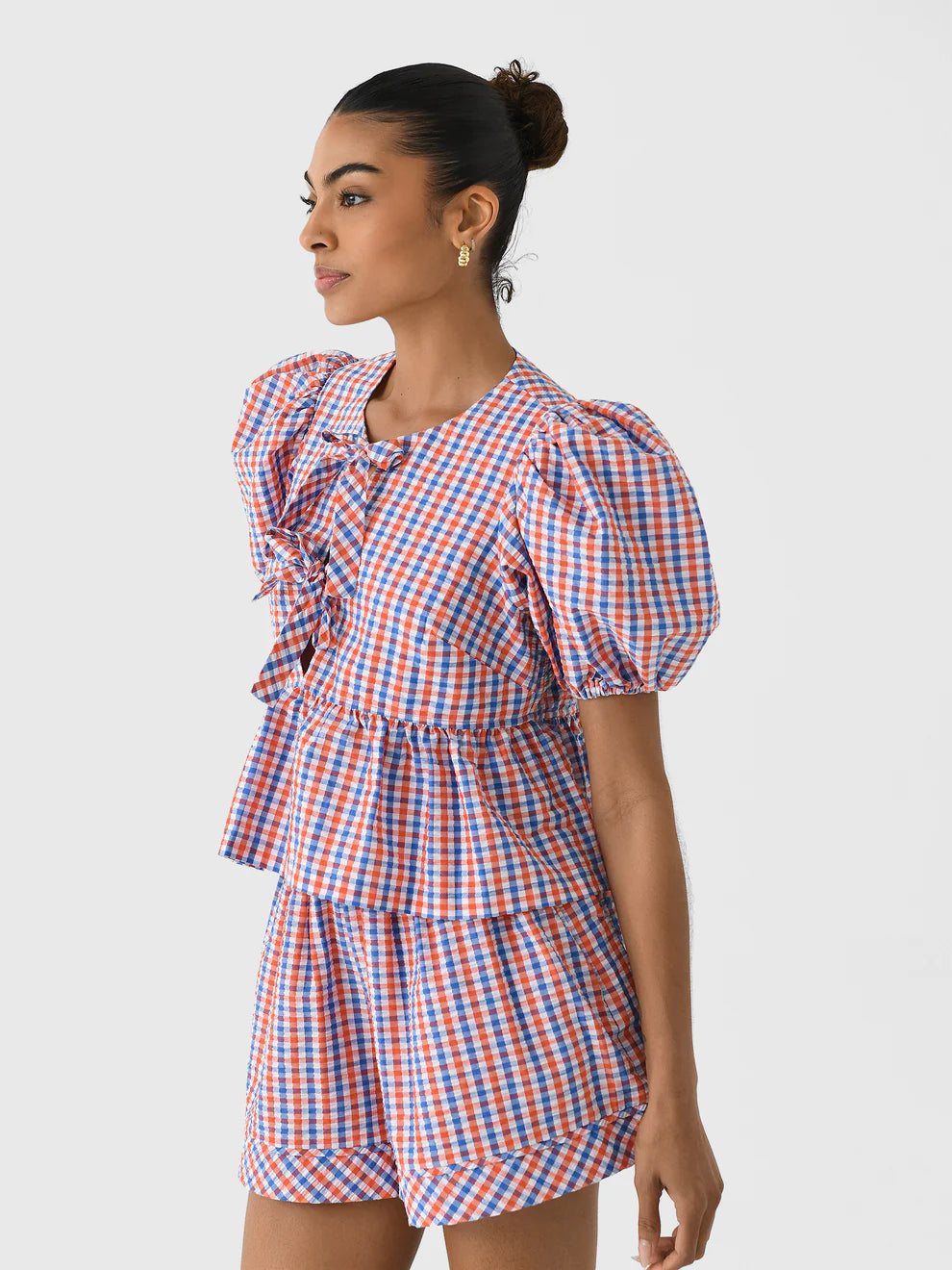Carly Gingham Top