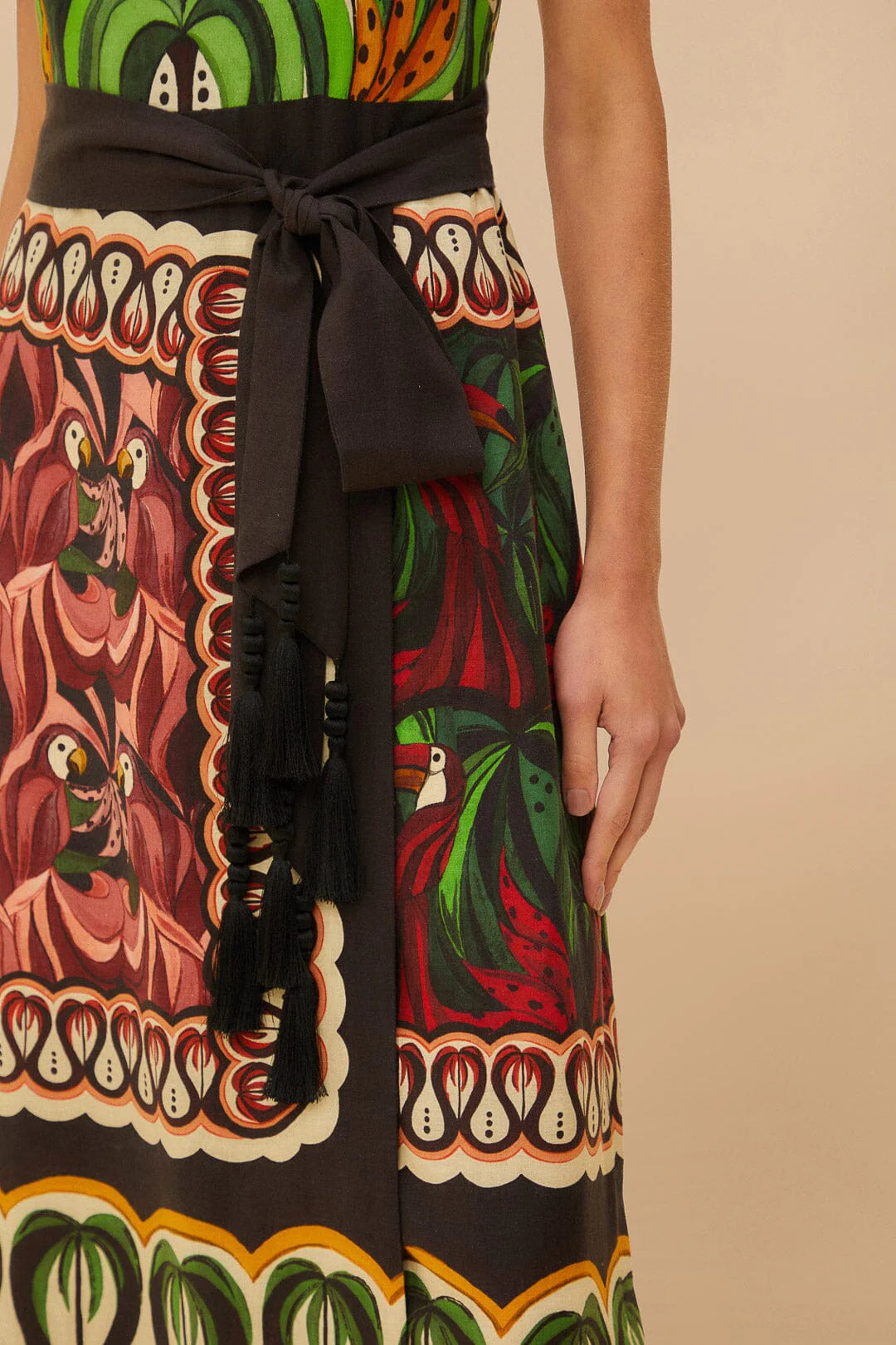 Coconut Tree Flow Dress