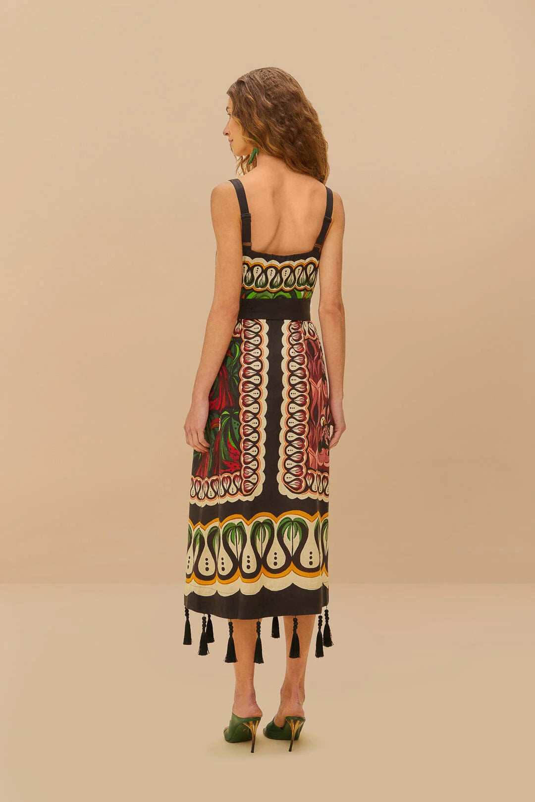 Coconut Tree Flow Dress