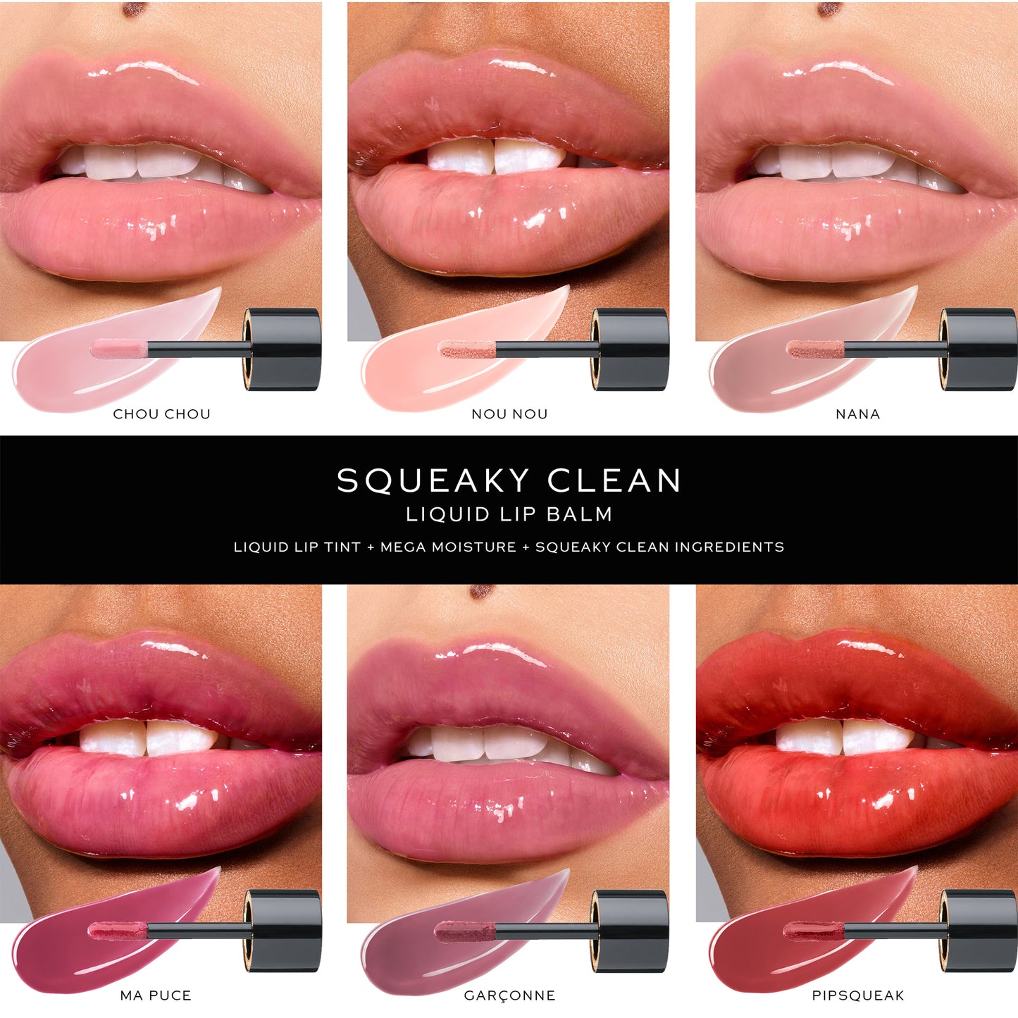 NOU NOU Squeaky Clean Liquid Lip Balm