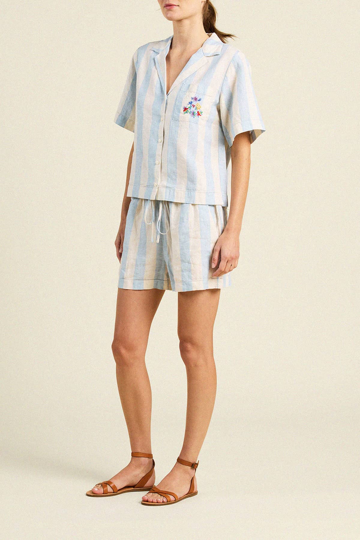 Nico Shirt in Seaside Stripe