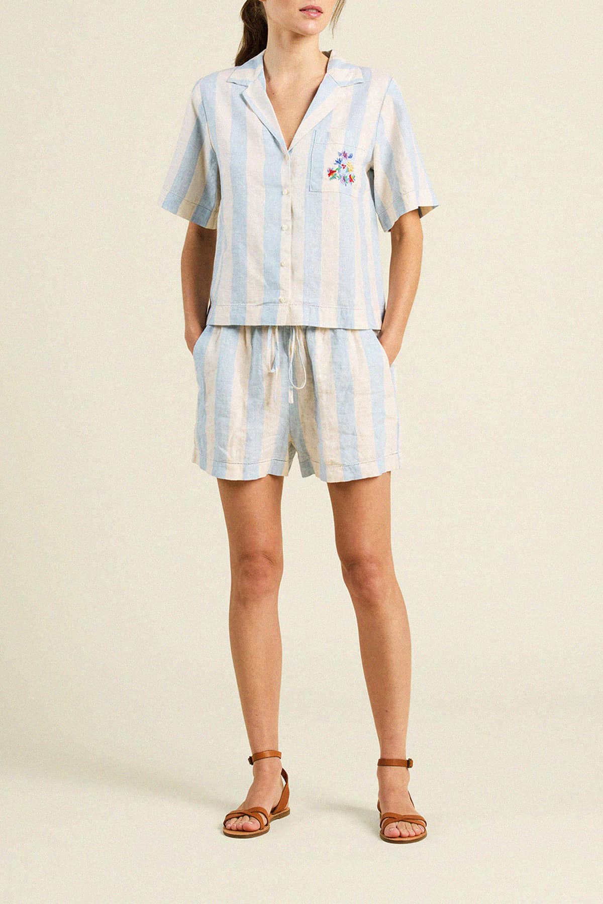 Nico Shirt in Seaside Stripe