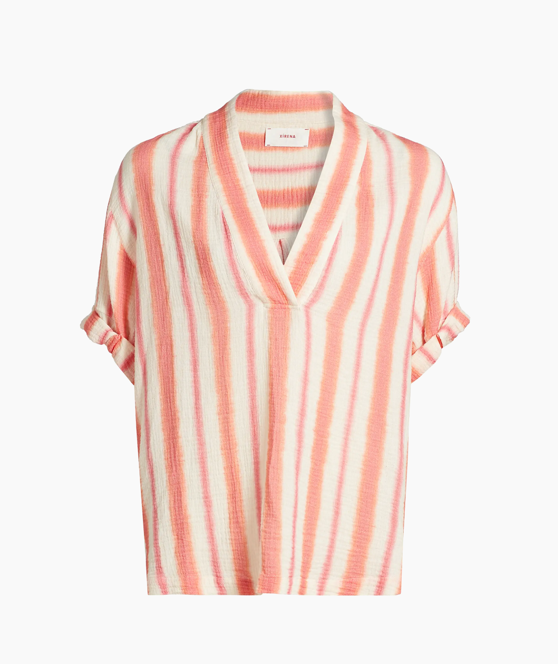 Avery Top in Sunset Pink