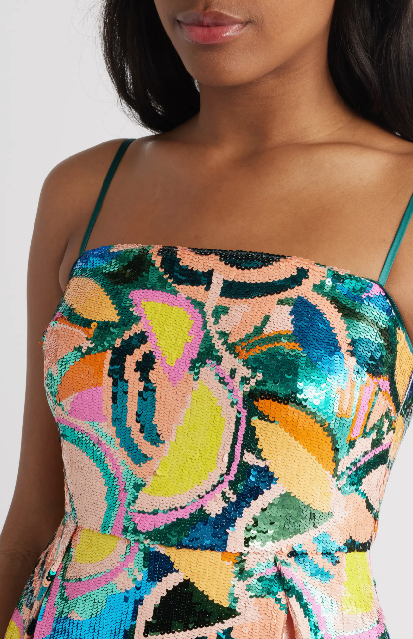 Dasha Sequin Cocktail Dress