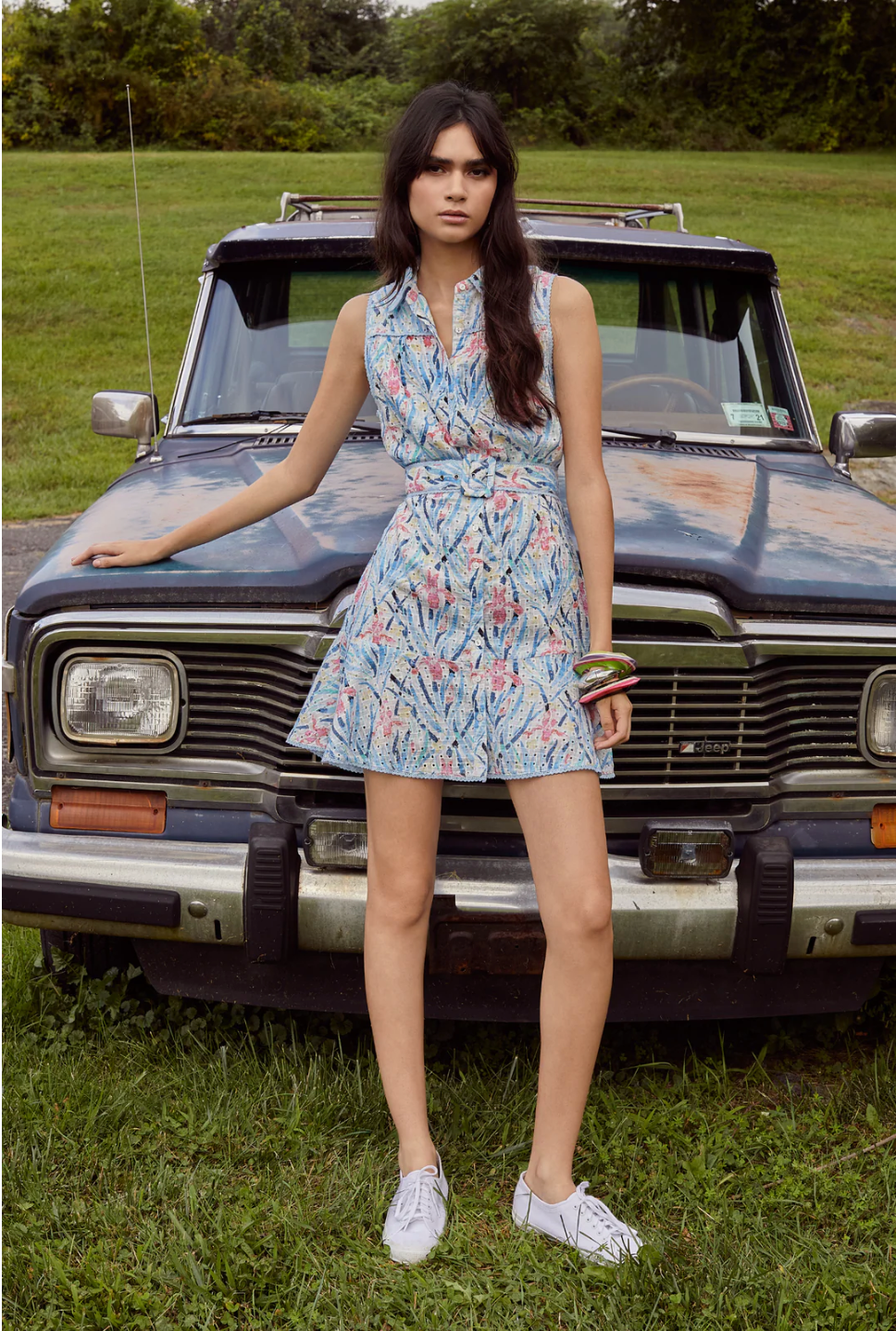 Anastasia Dress in Iris