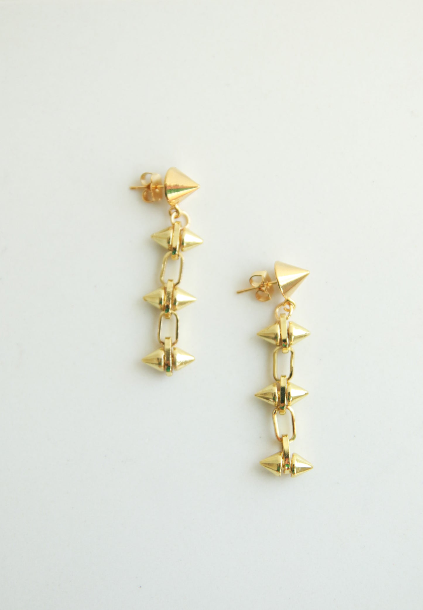 Alex Drop Spike Earrings