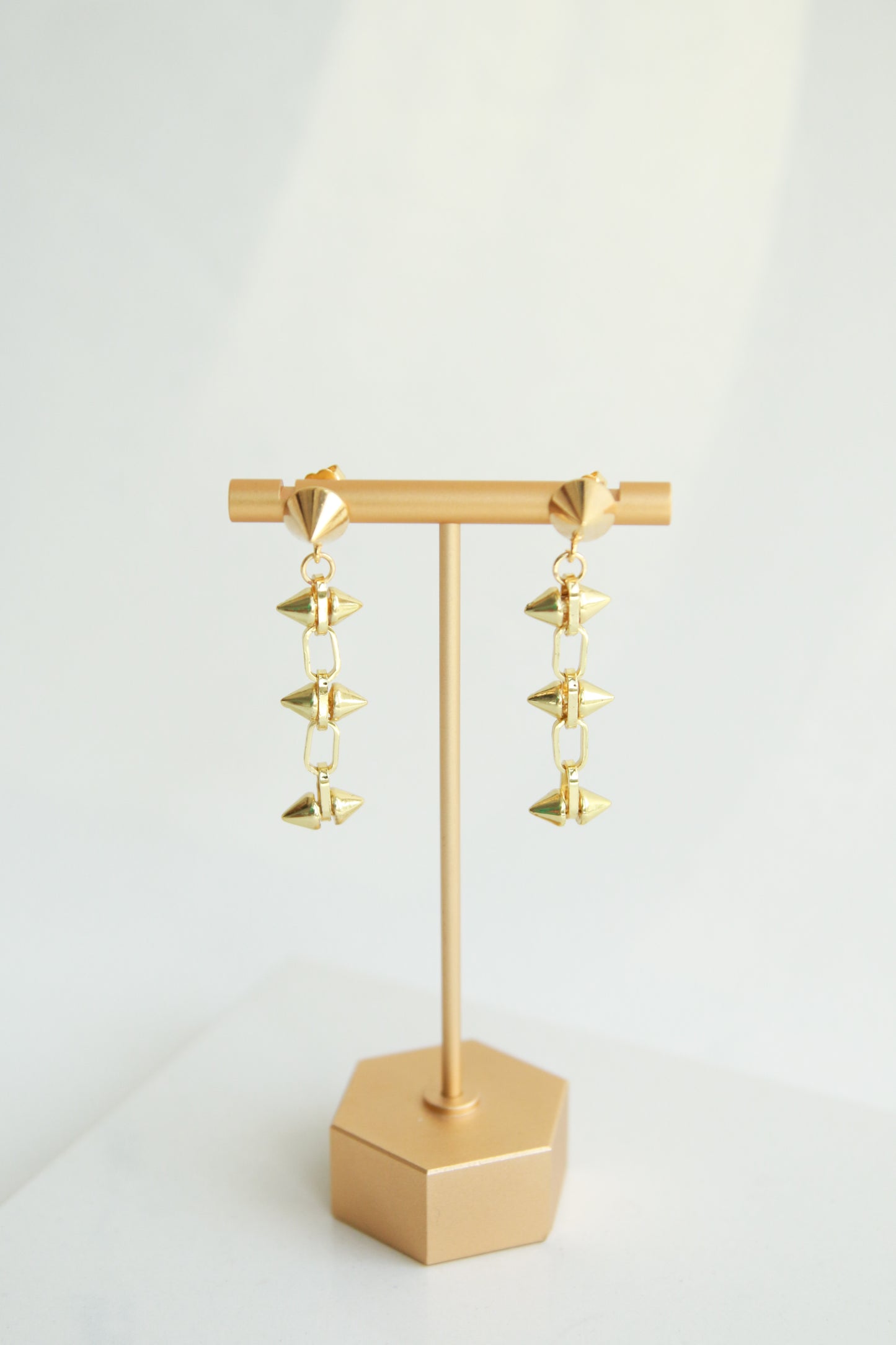 Alex Drop Spike Earrings