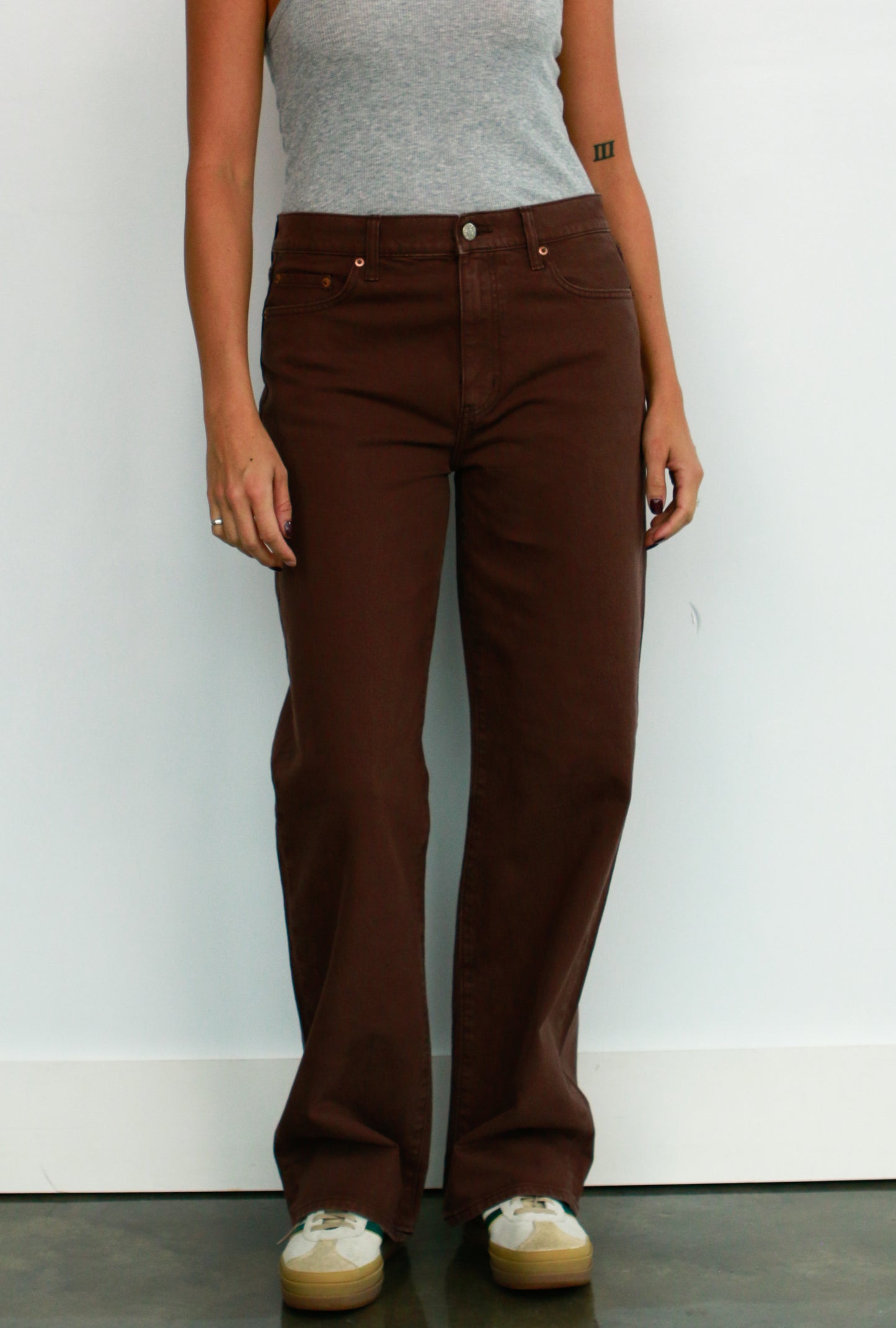 90's Slouch Brown Jean