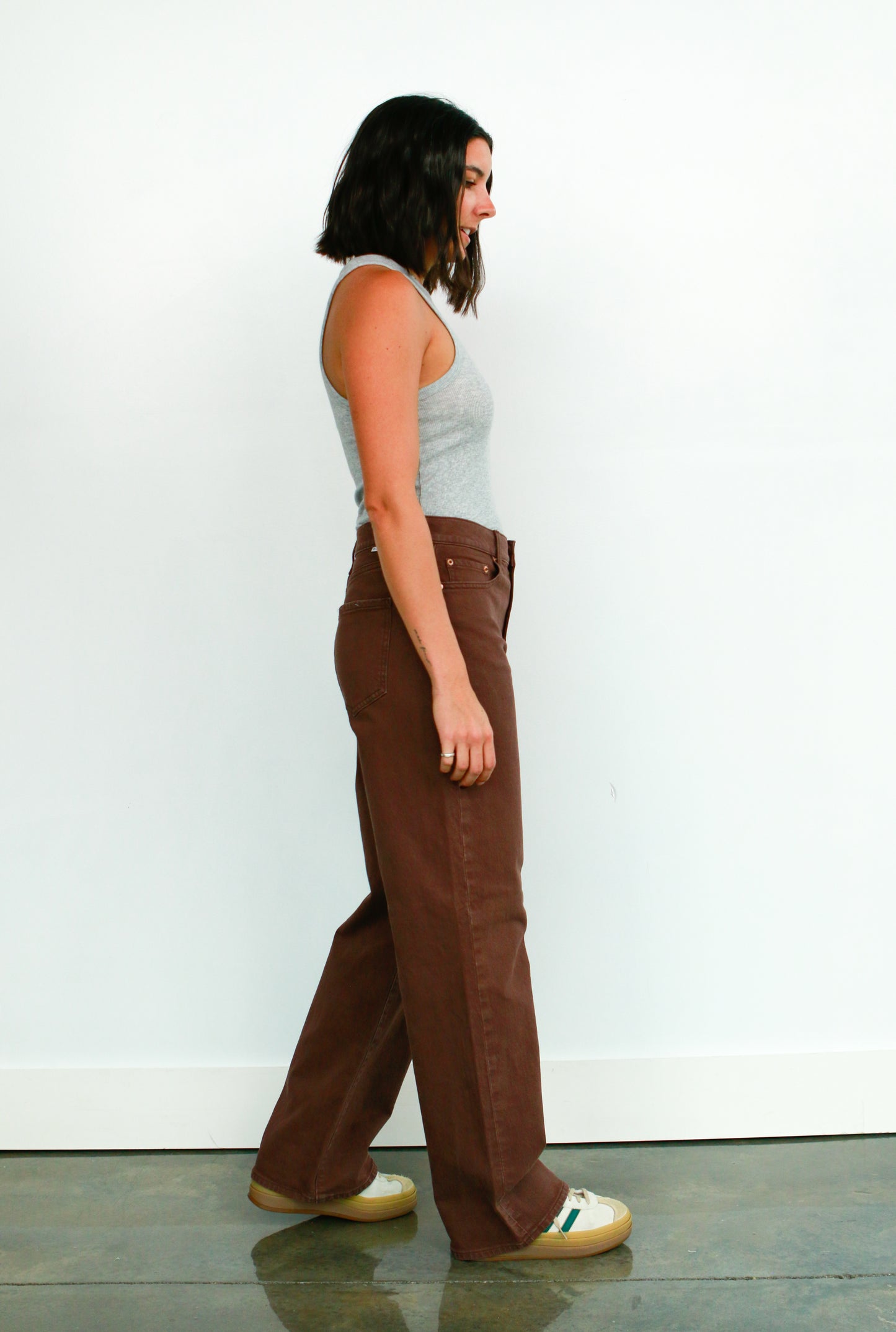 90's Slouch Brown Jean