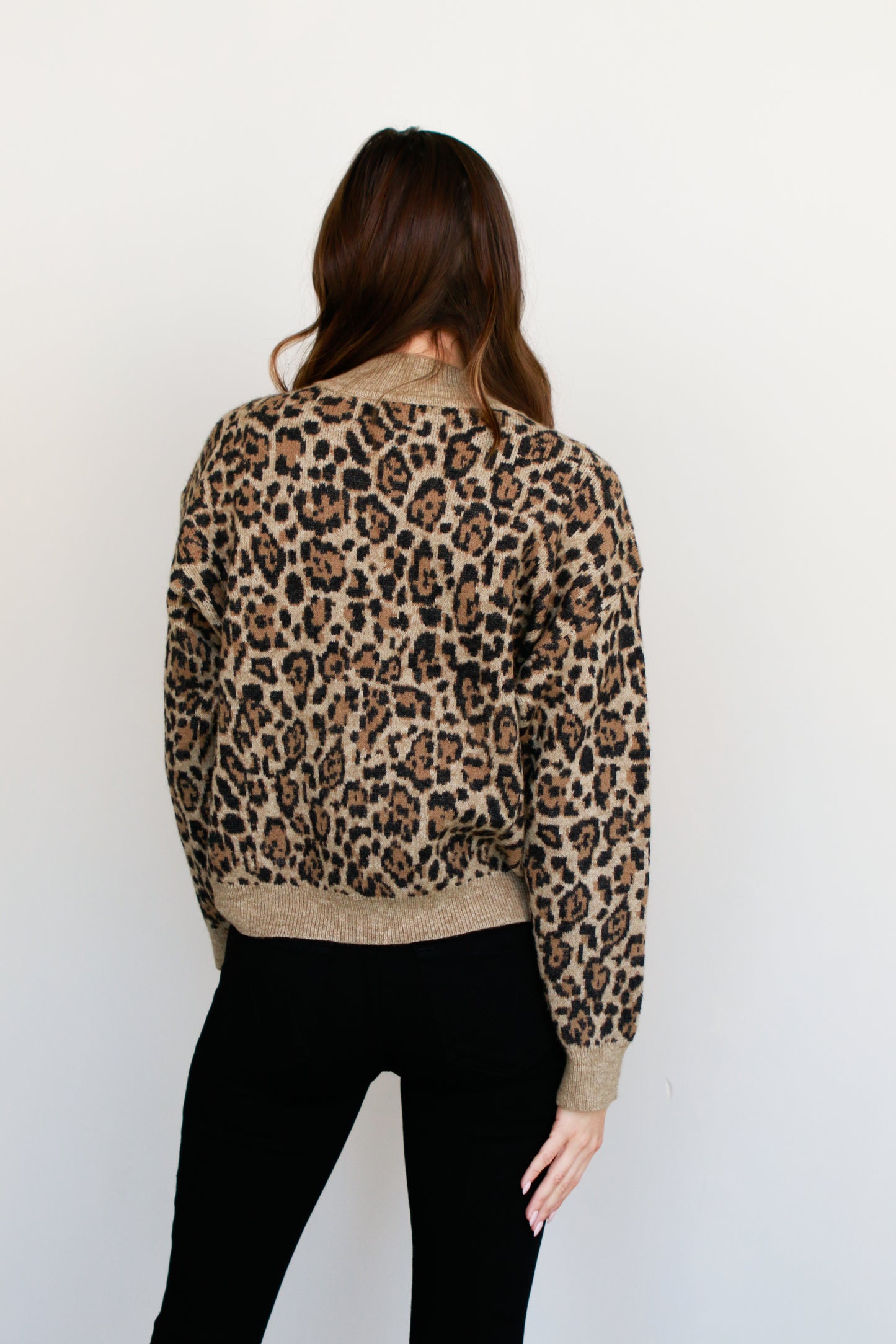 Leopard Print Sweater