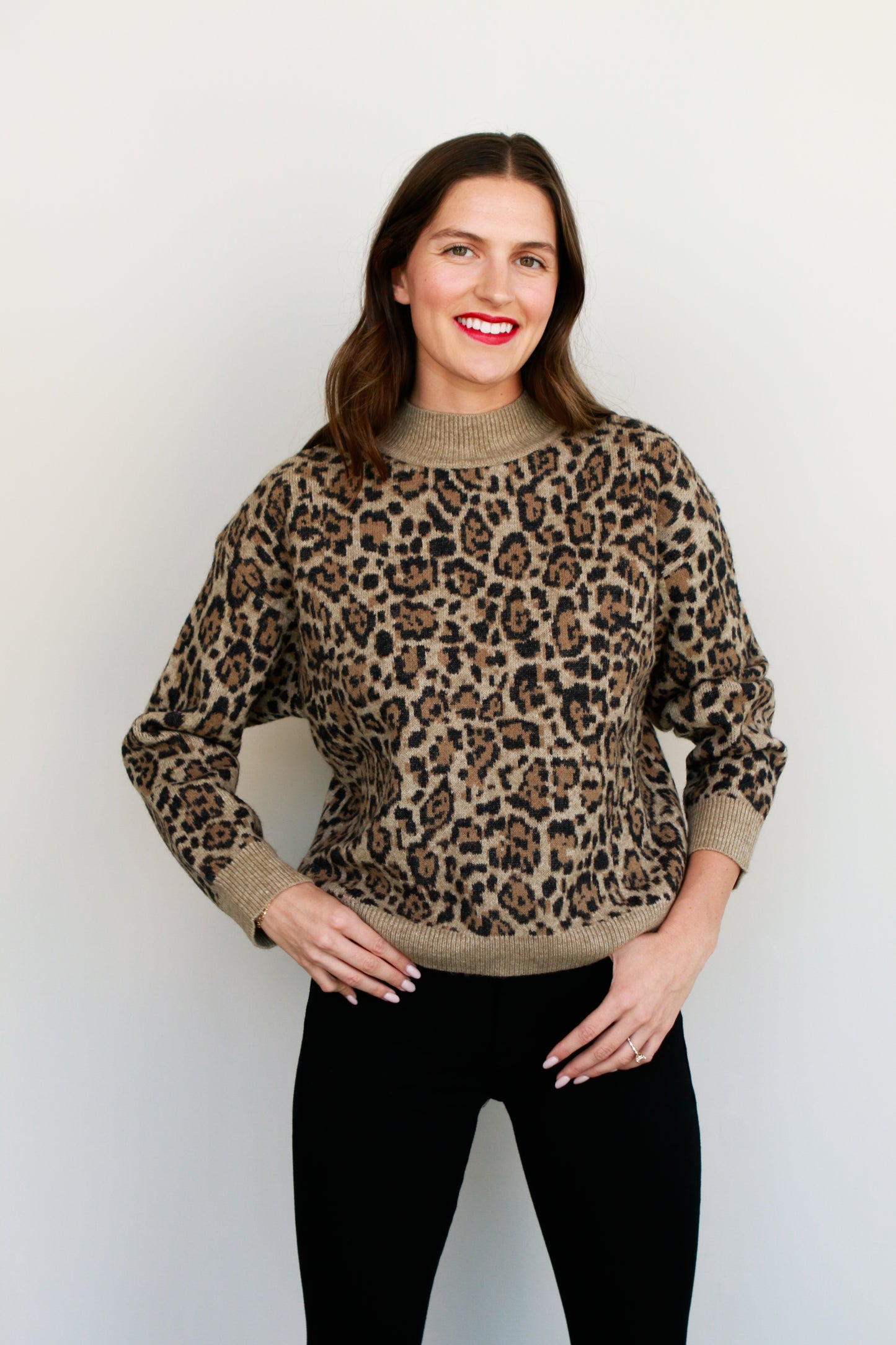 Leopard Print Sweater