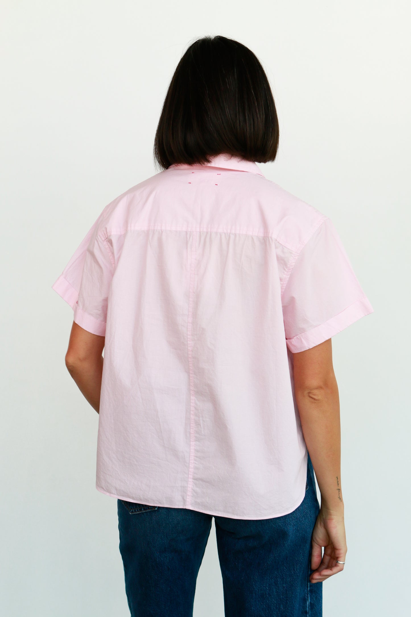 Drake Shirt in Pink Gloss