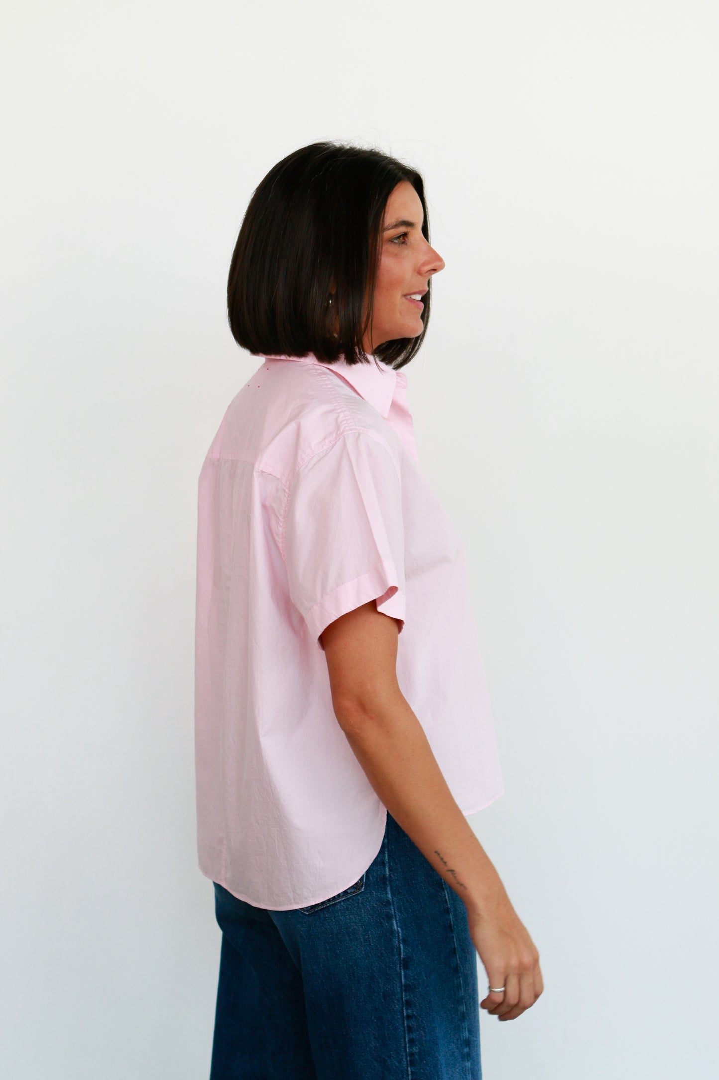Drake Shirt in Pink Gloss