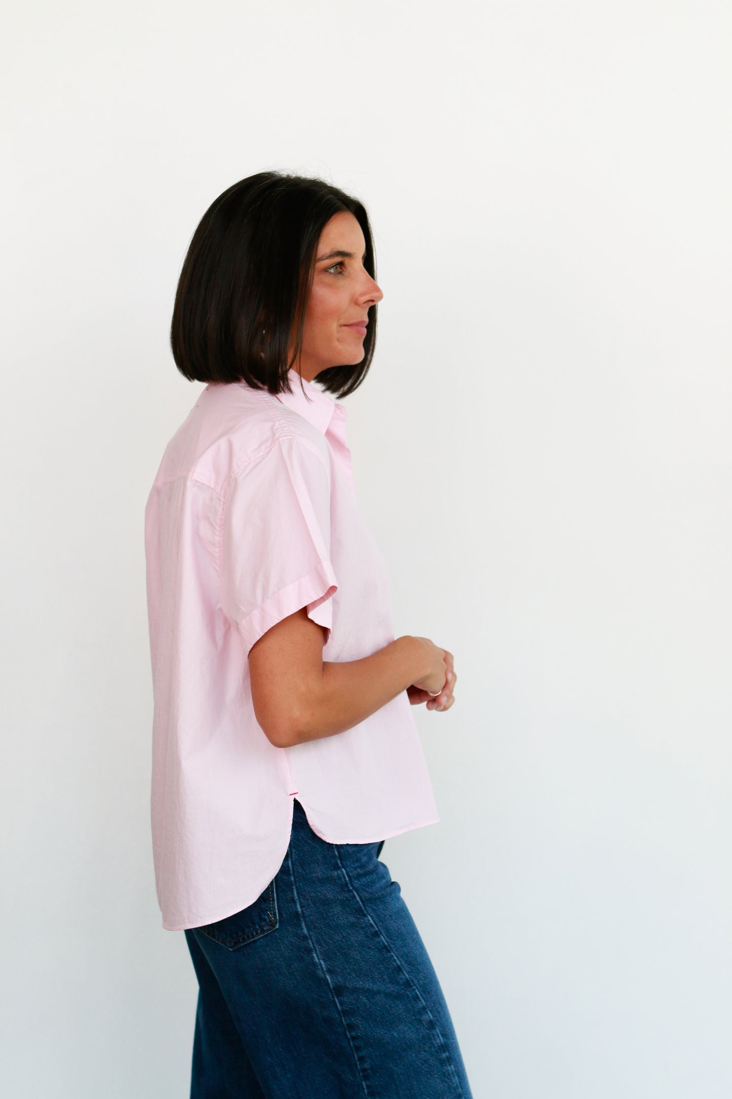 Drake Shirt in Pink Gloss