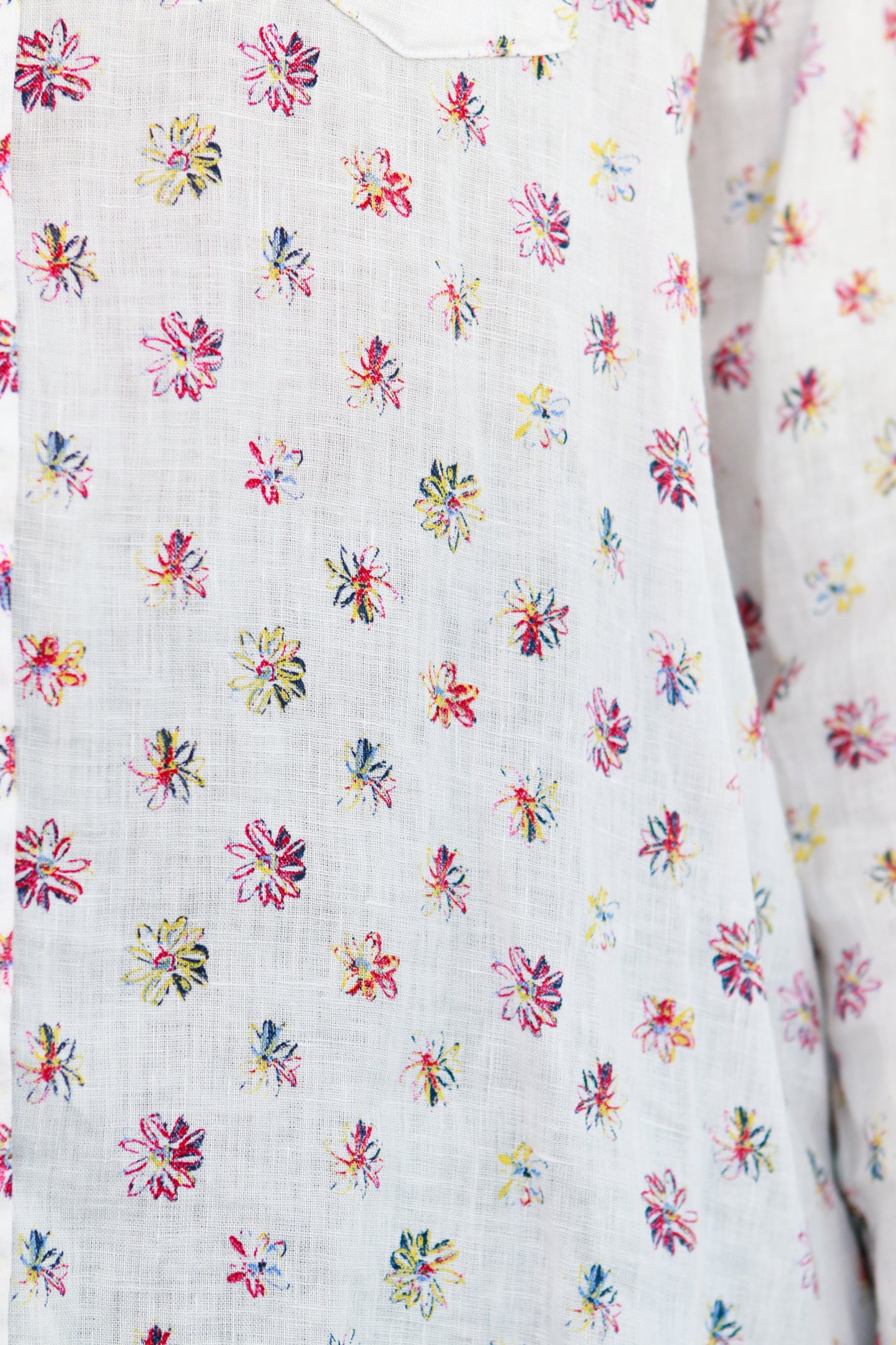 Relaxed Floral Button Down