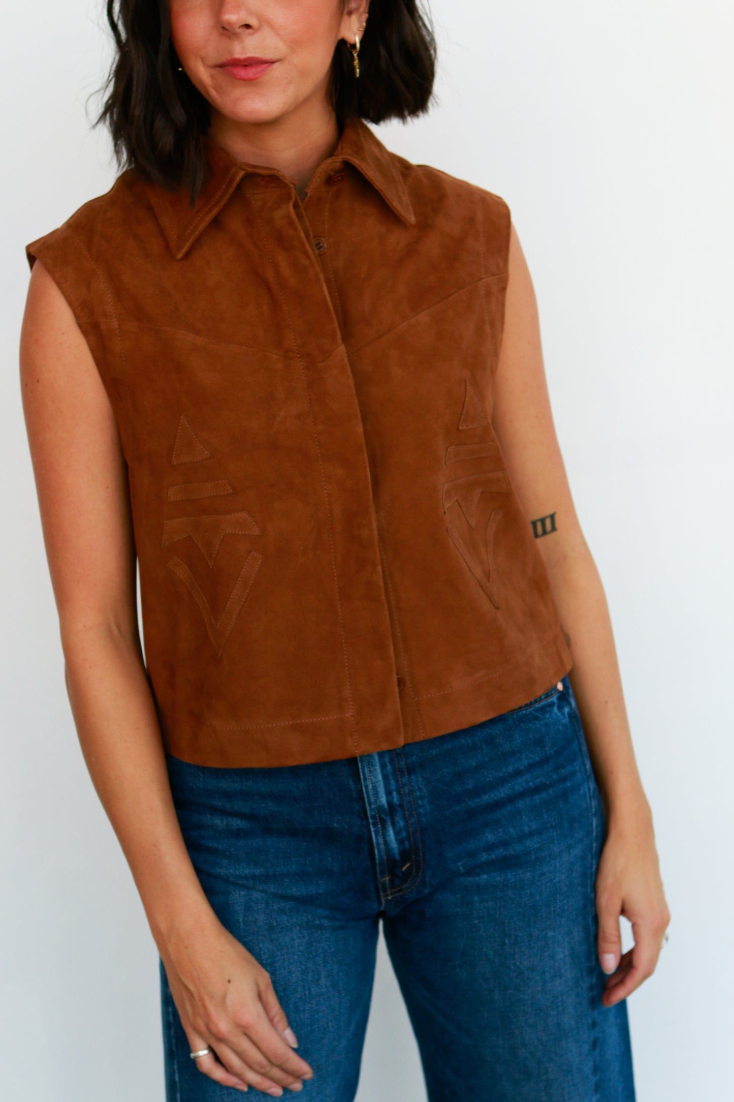 Inca Suede Vest