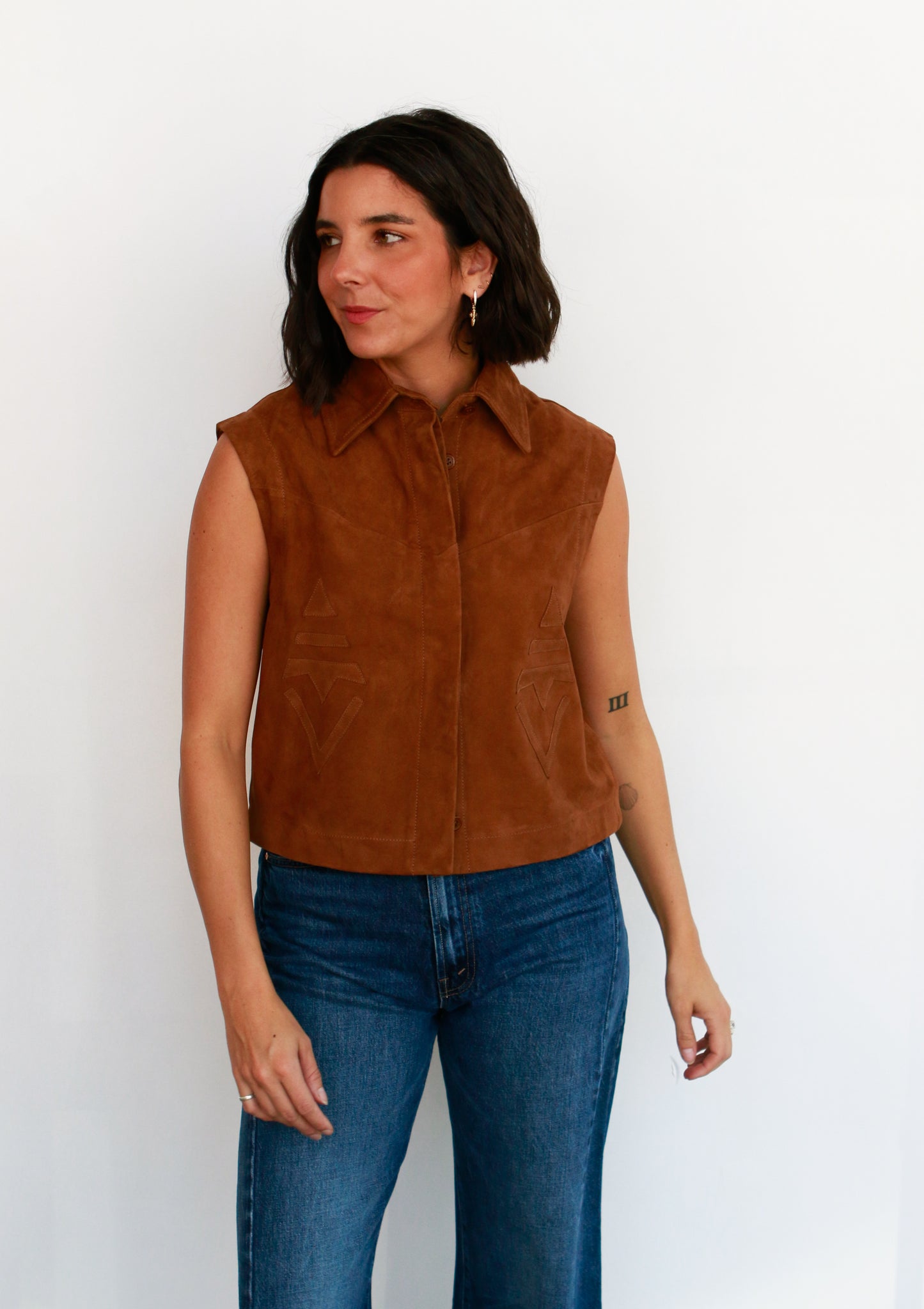Inca Suede Vest