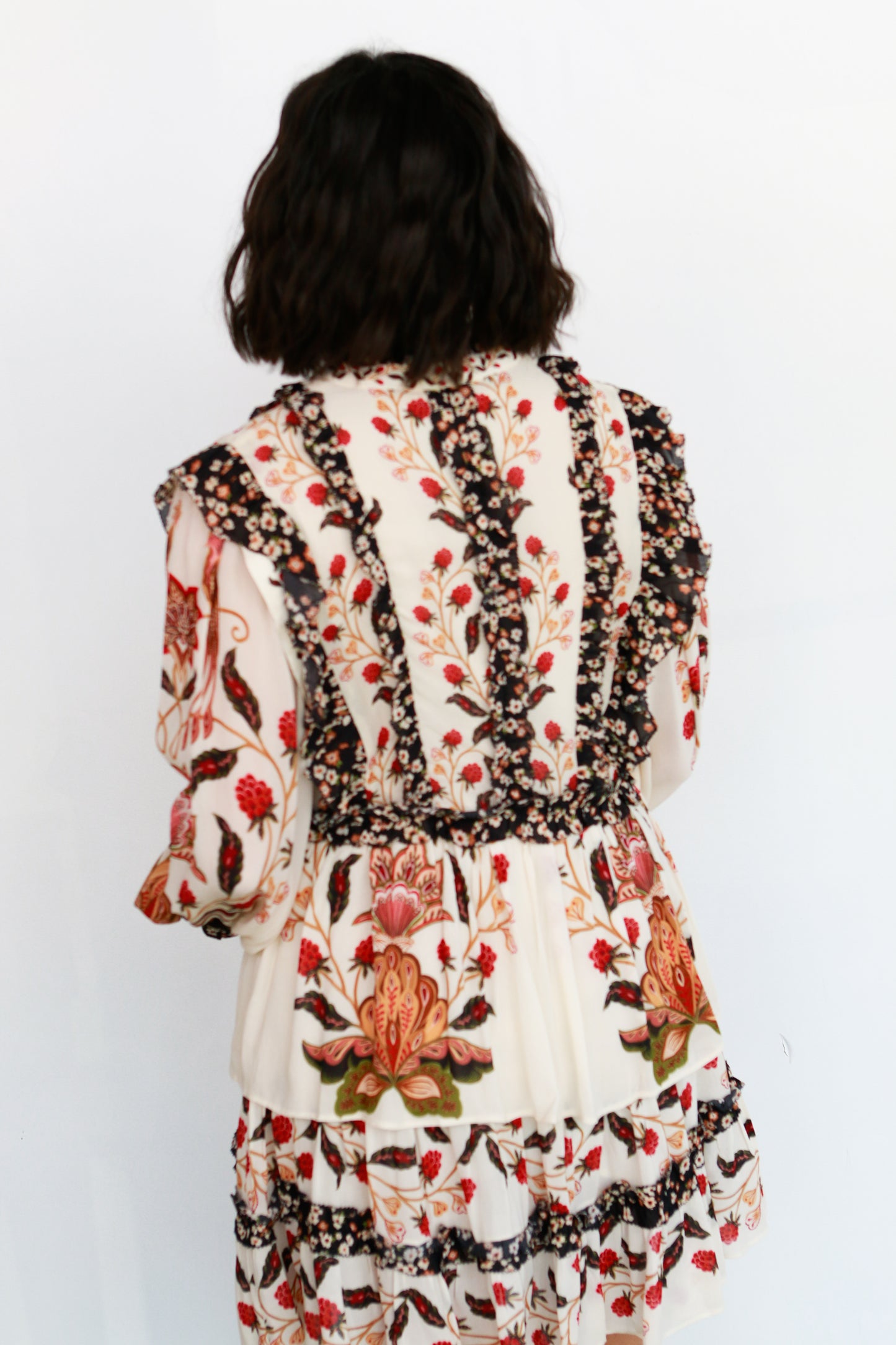 Berry Garden Mini Dress