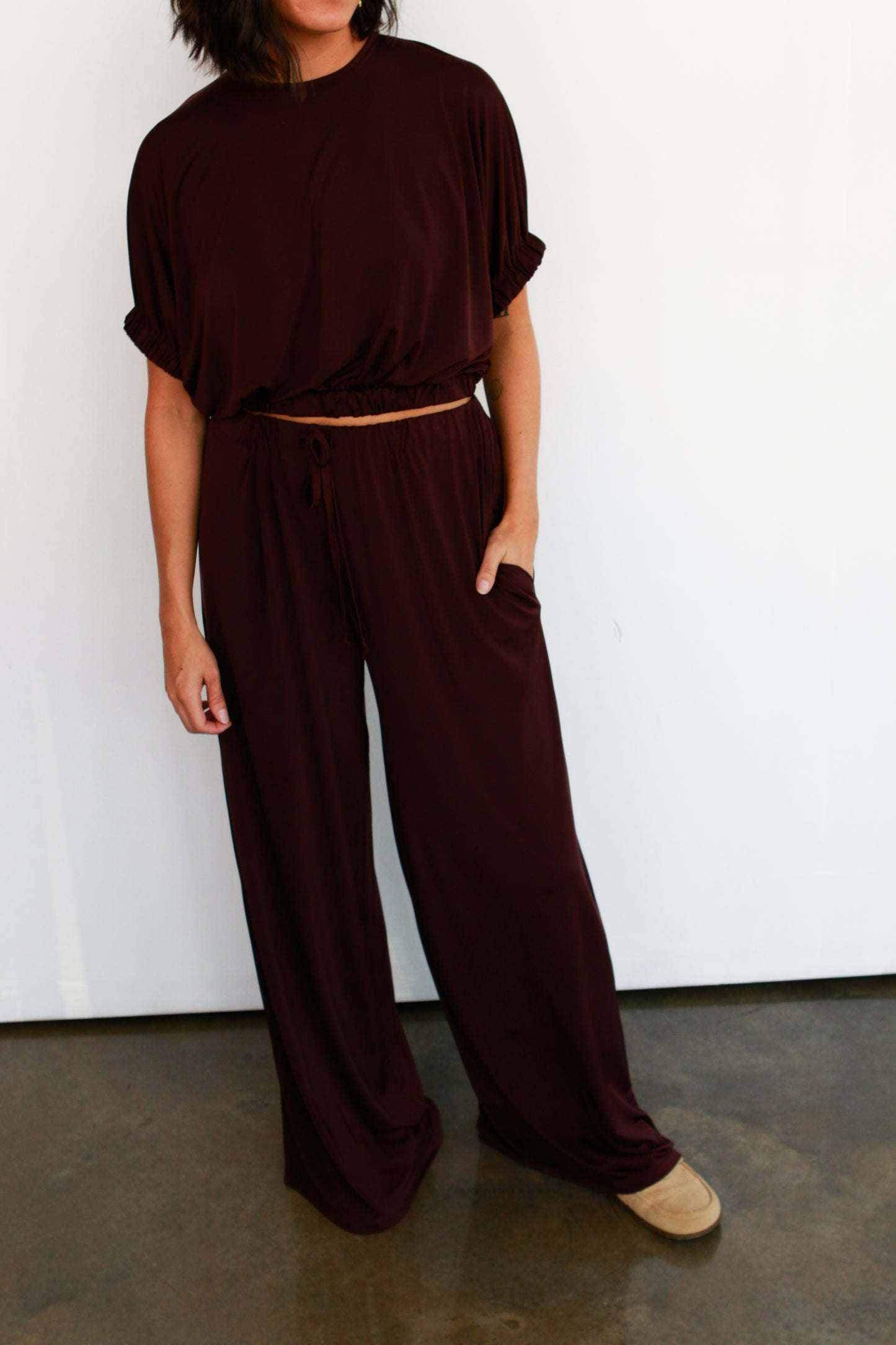 Roxy Pants in Chocolate