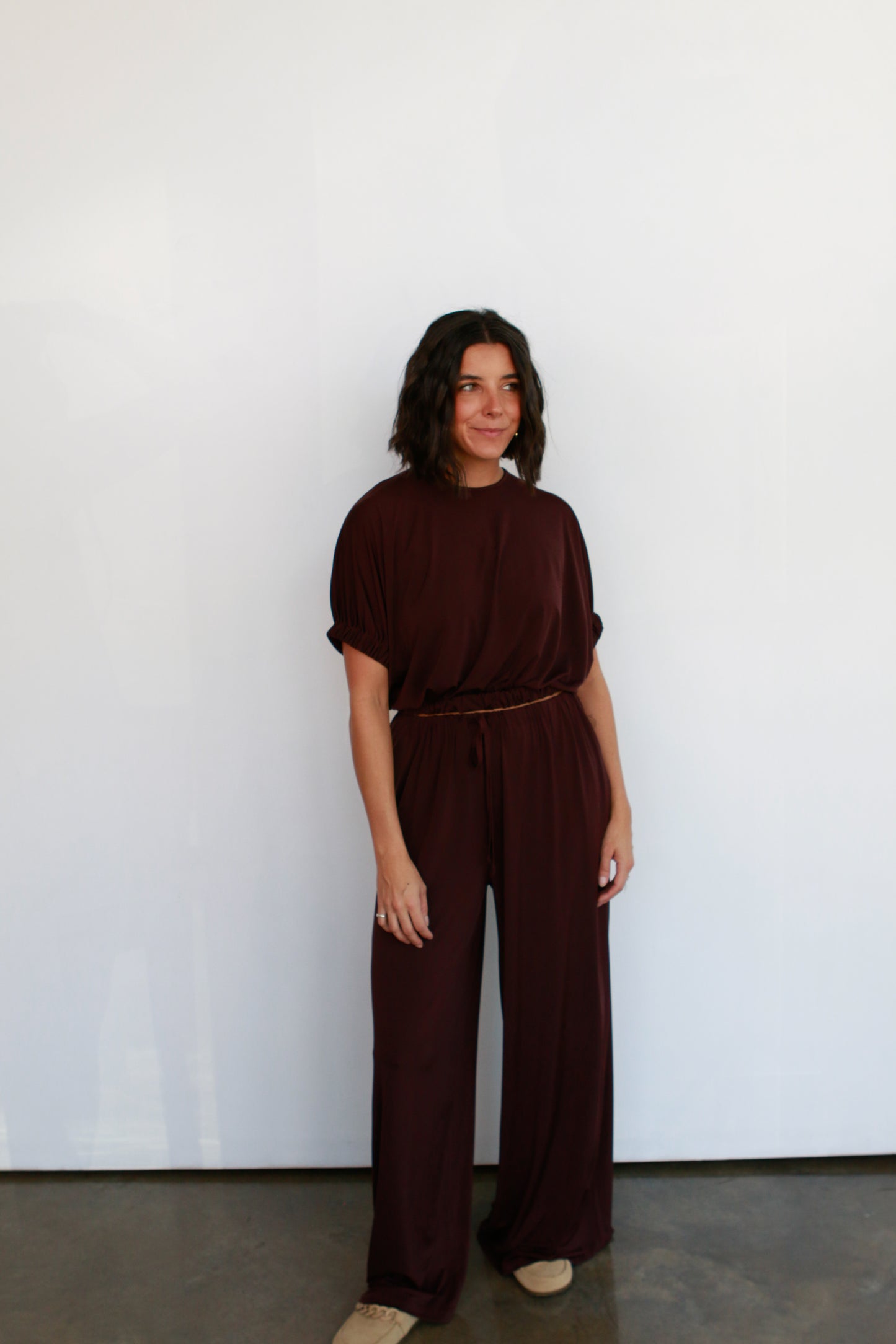 Roxy Pants in Chocolate