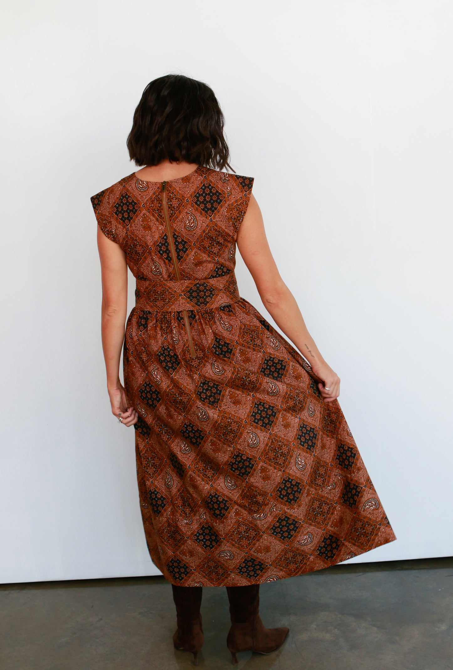 The Tulsa Bandana Dress