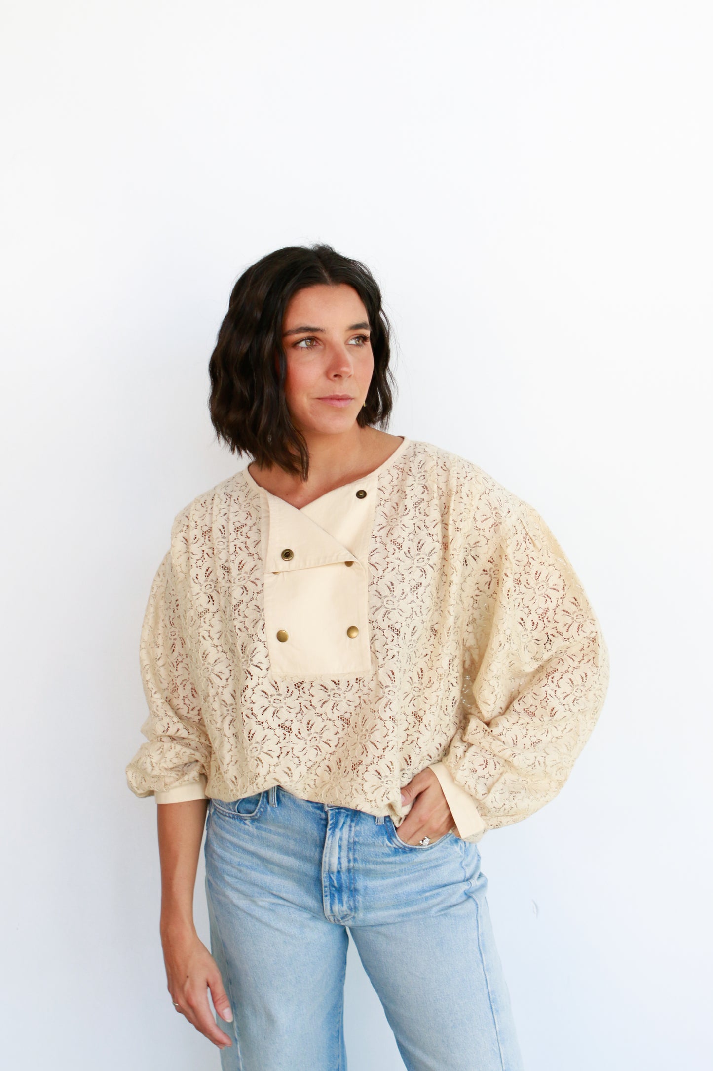 Cendre Lace Blouse