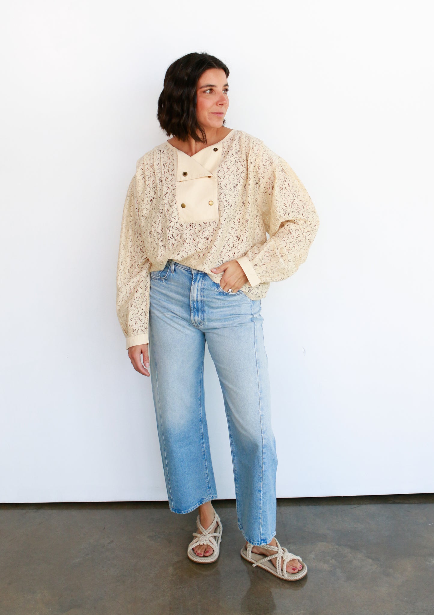 Cendre Lace Blouse