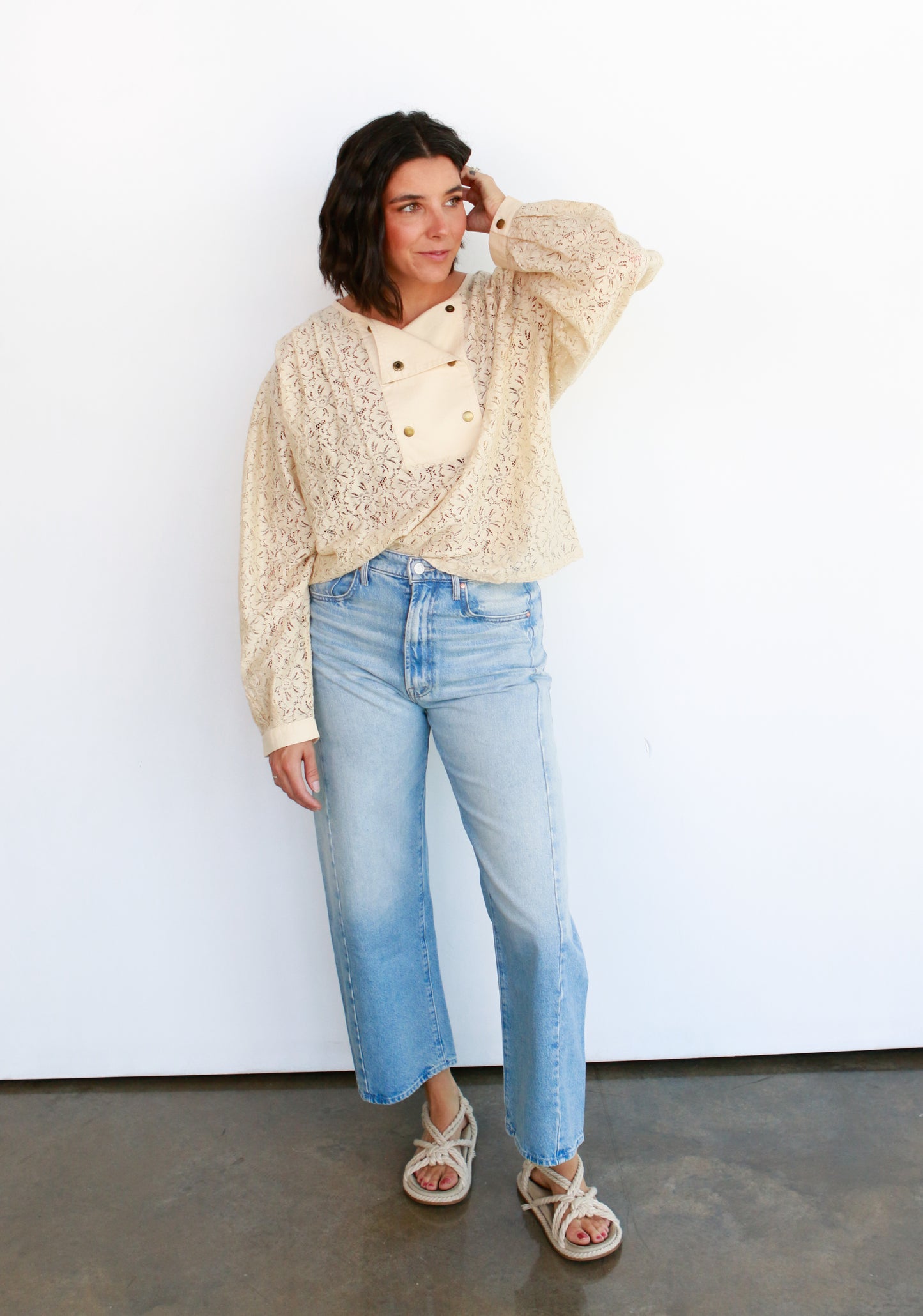 Cendre Lace Blouse