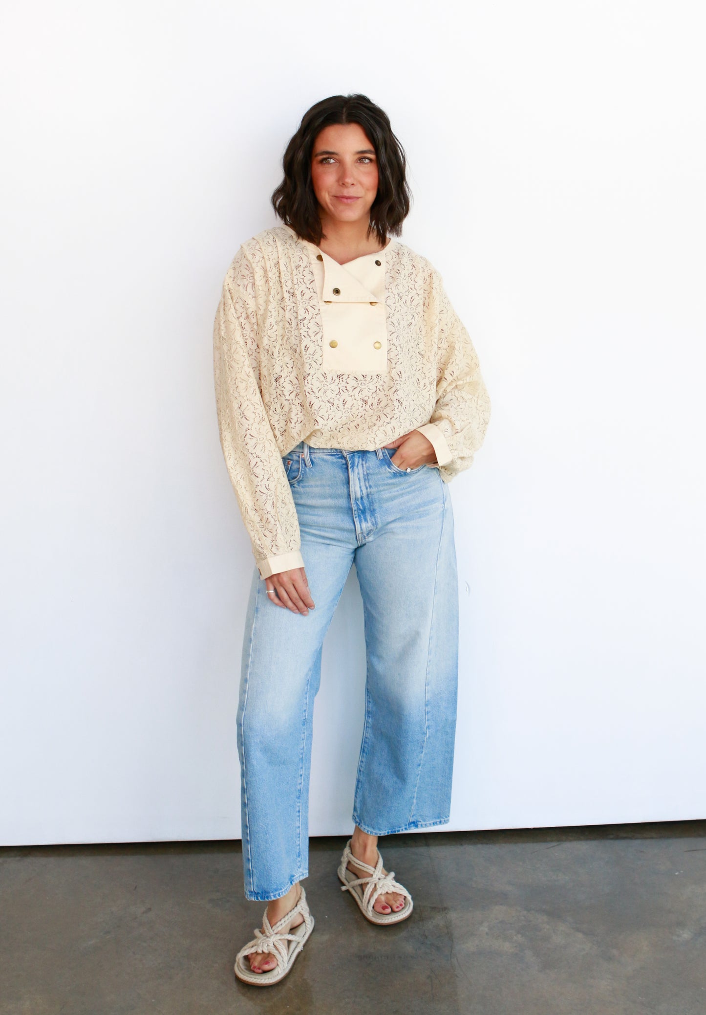 Cendre Lace Blouse