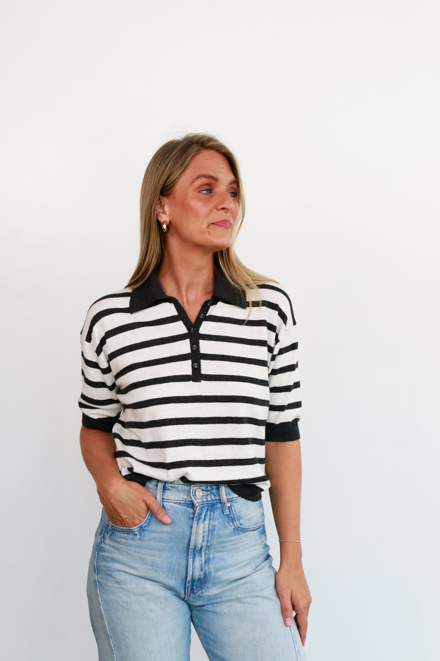 Wren Polo Sweater