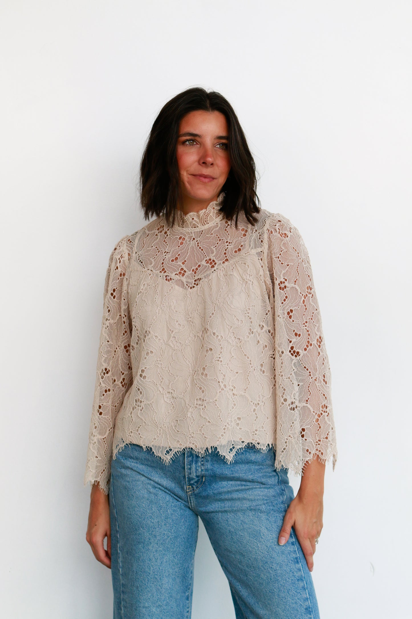 Lucia Lace Top