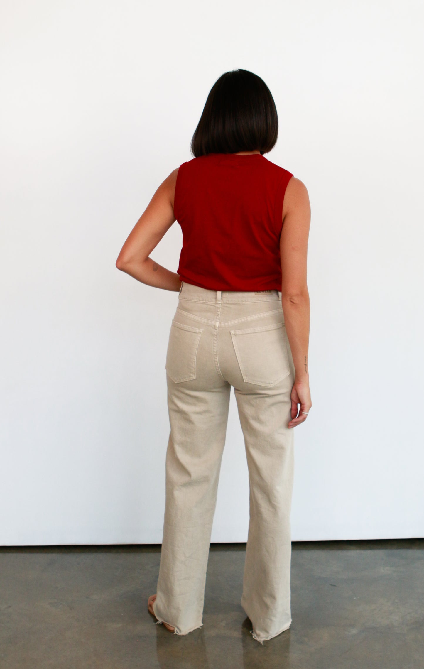 Libra Embroidered Jean