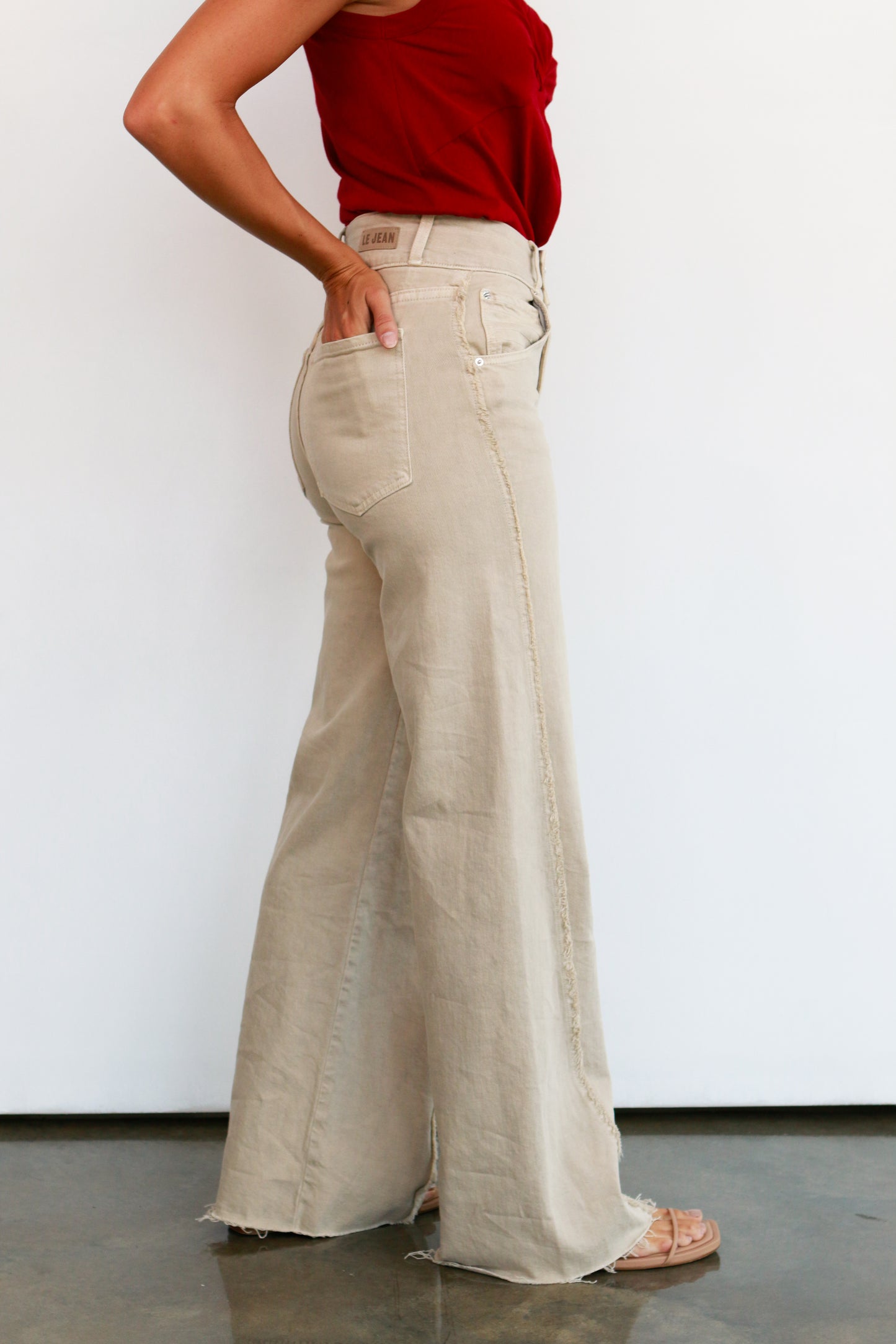Libra Embroidered Jean