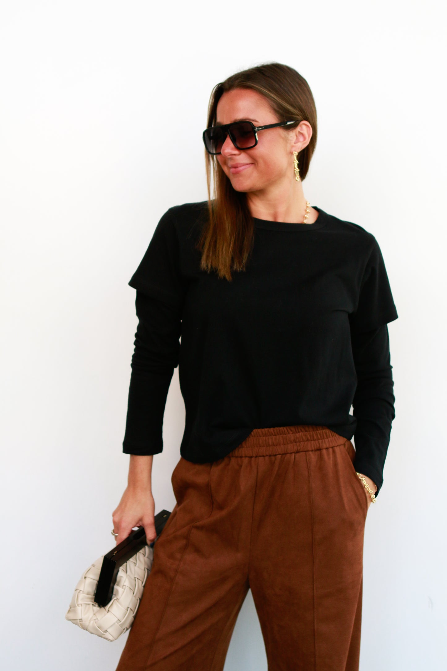 Margo Layered Long Sleeve Tee