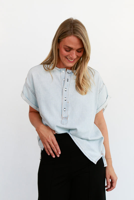 Jackson Denim Henley