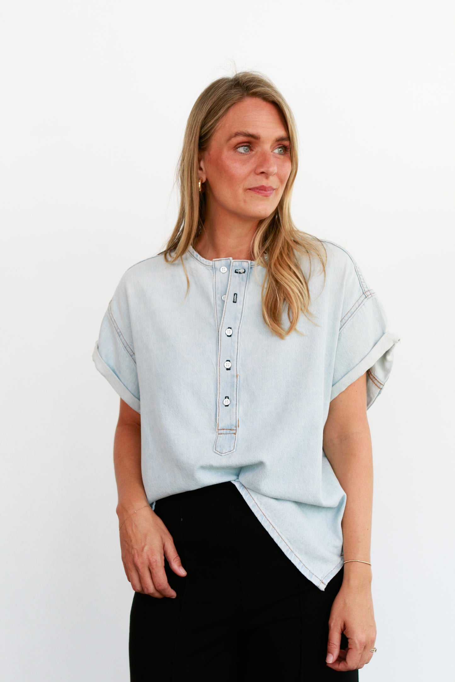 Jackson Denim Henley