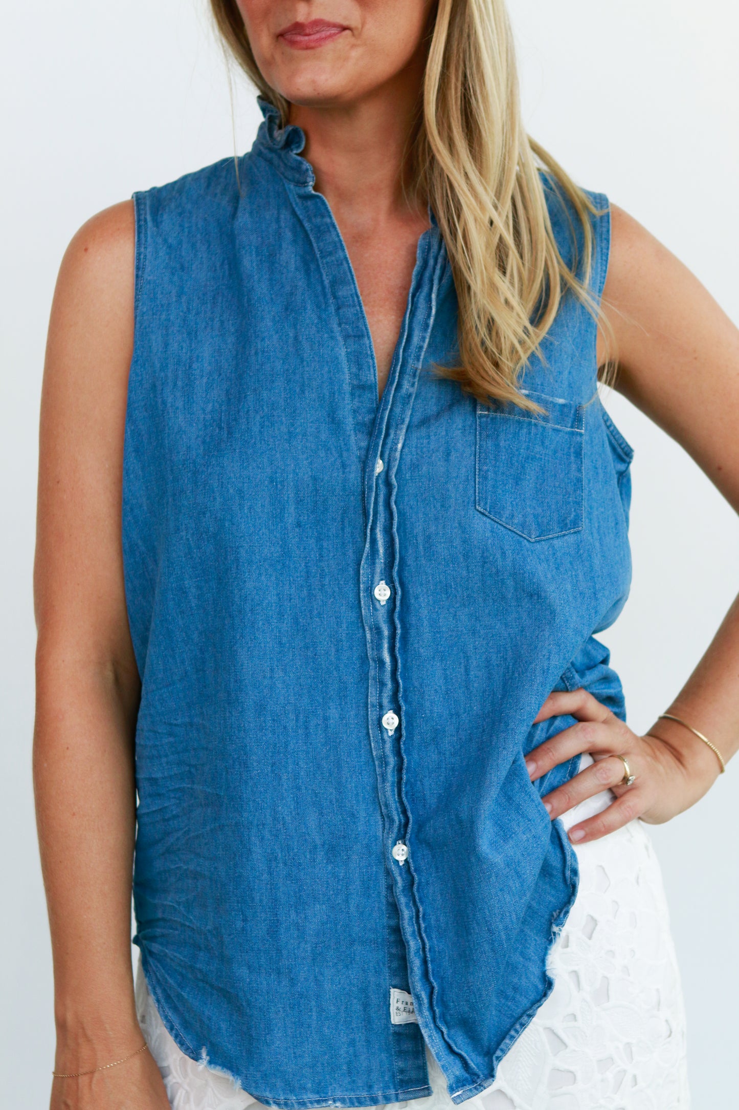 Fiona Ruffle Top