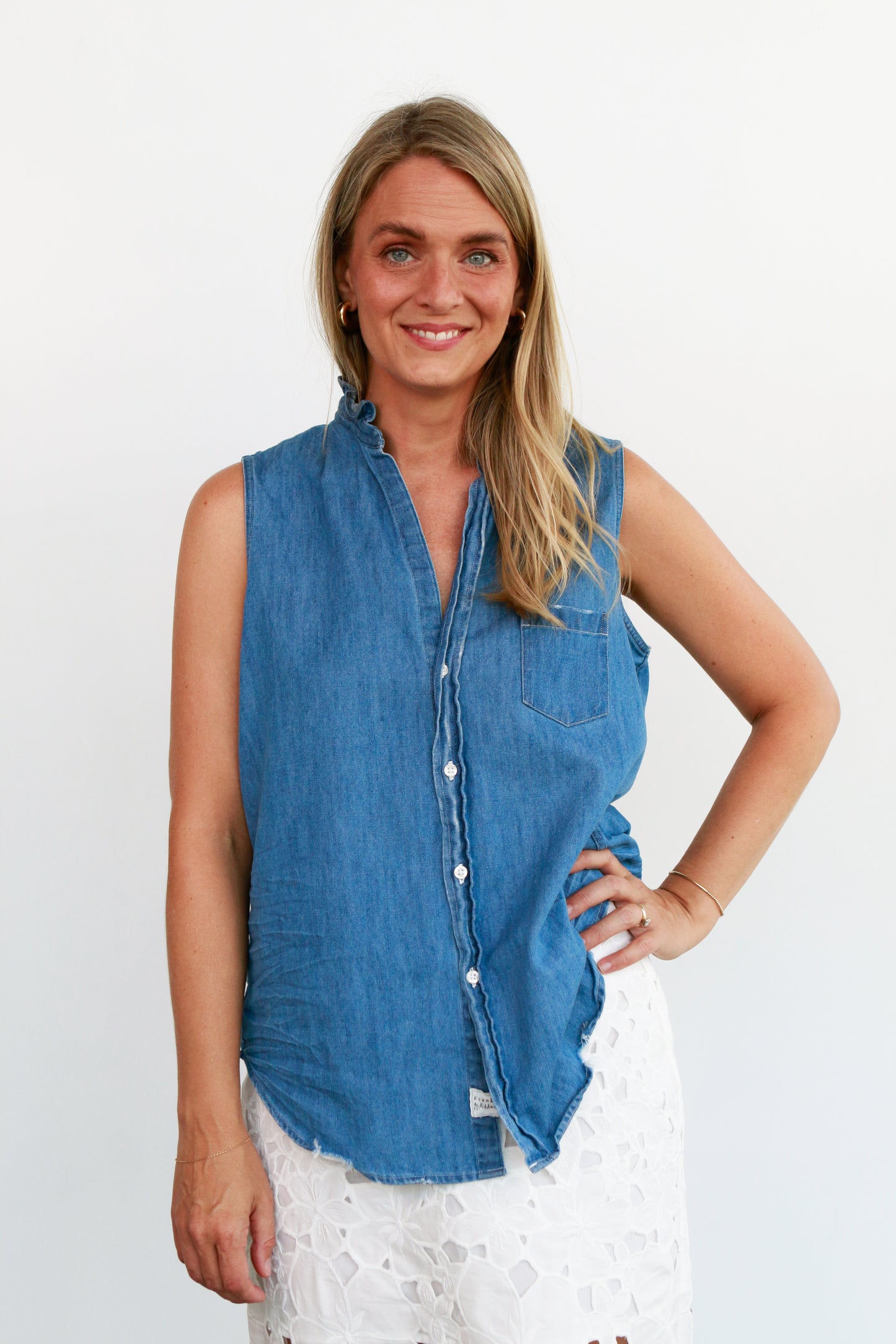 Fiona Ruffle Top