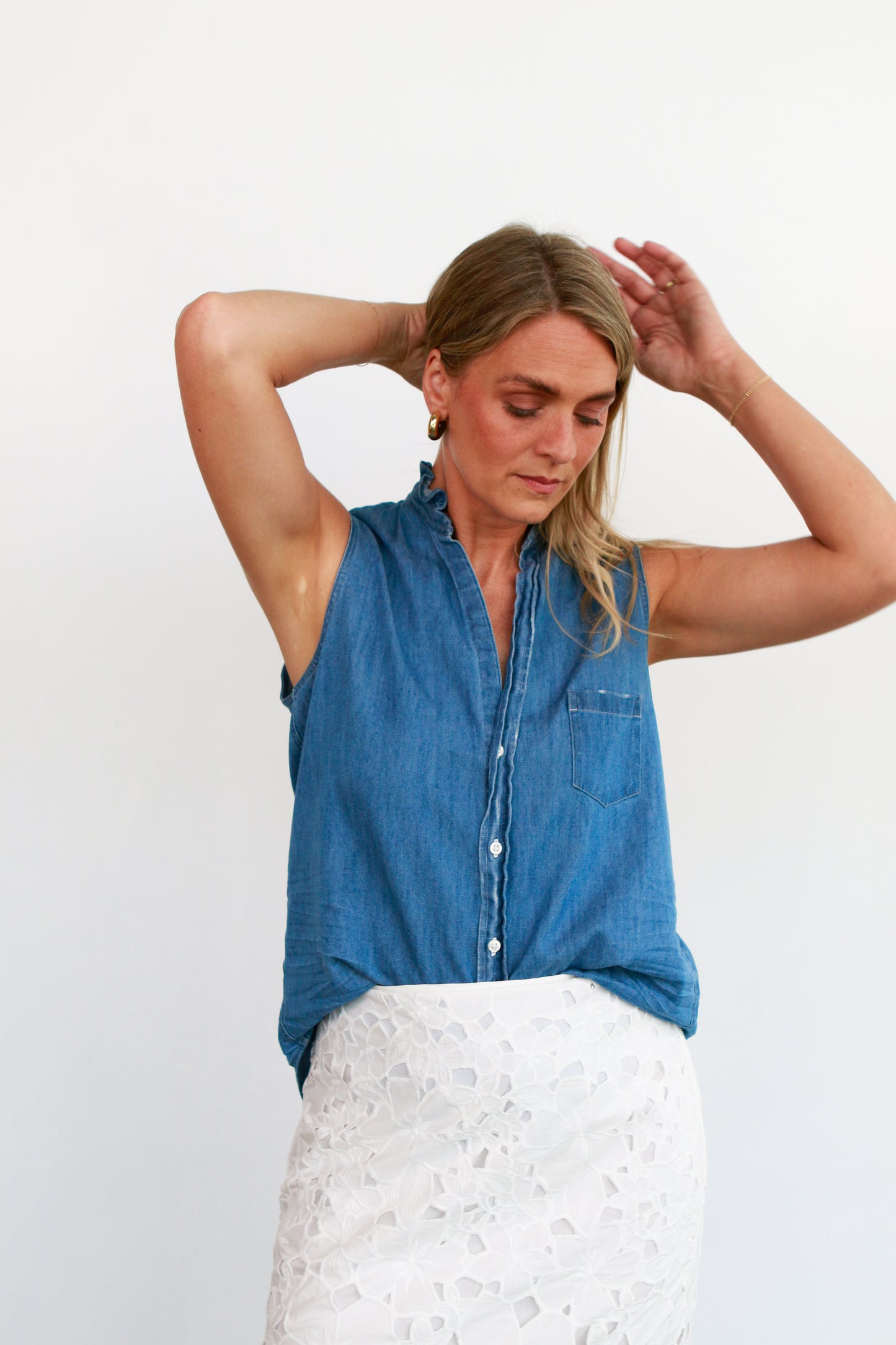 Fiona Ruffle Top