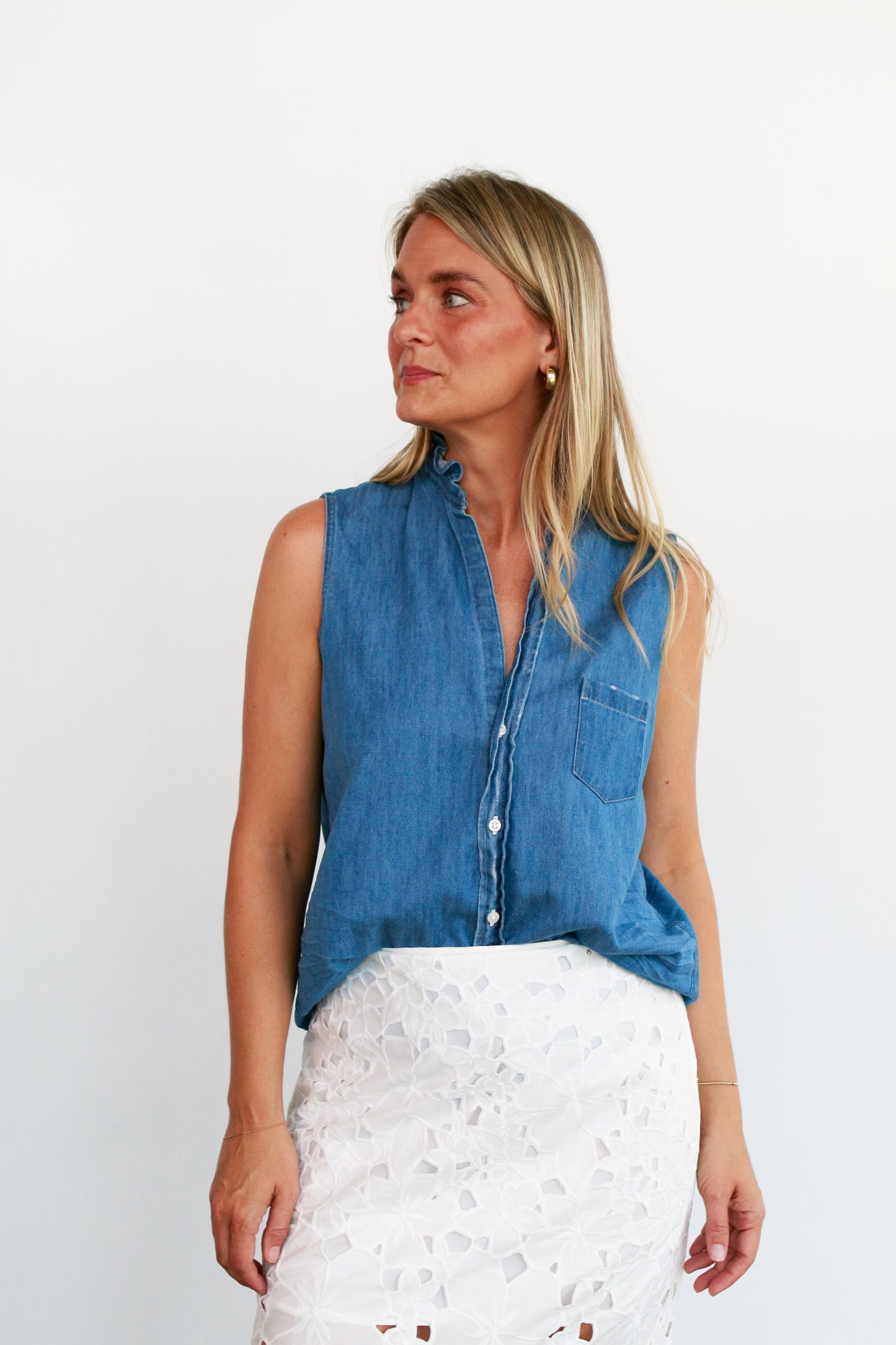 Fiona Ruffle Top