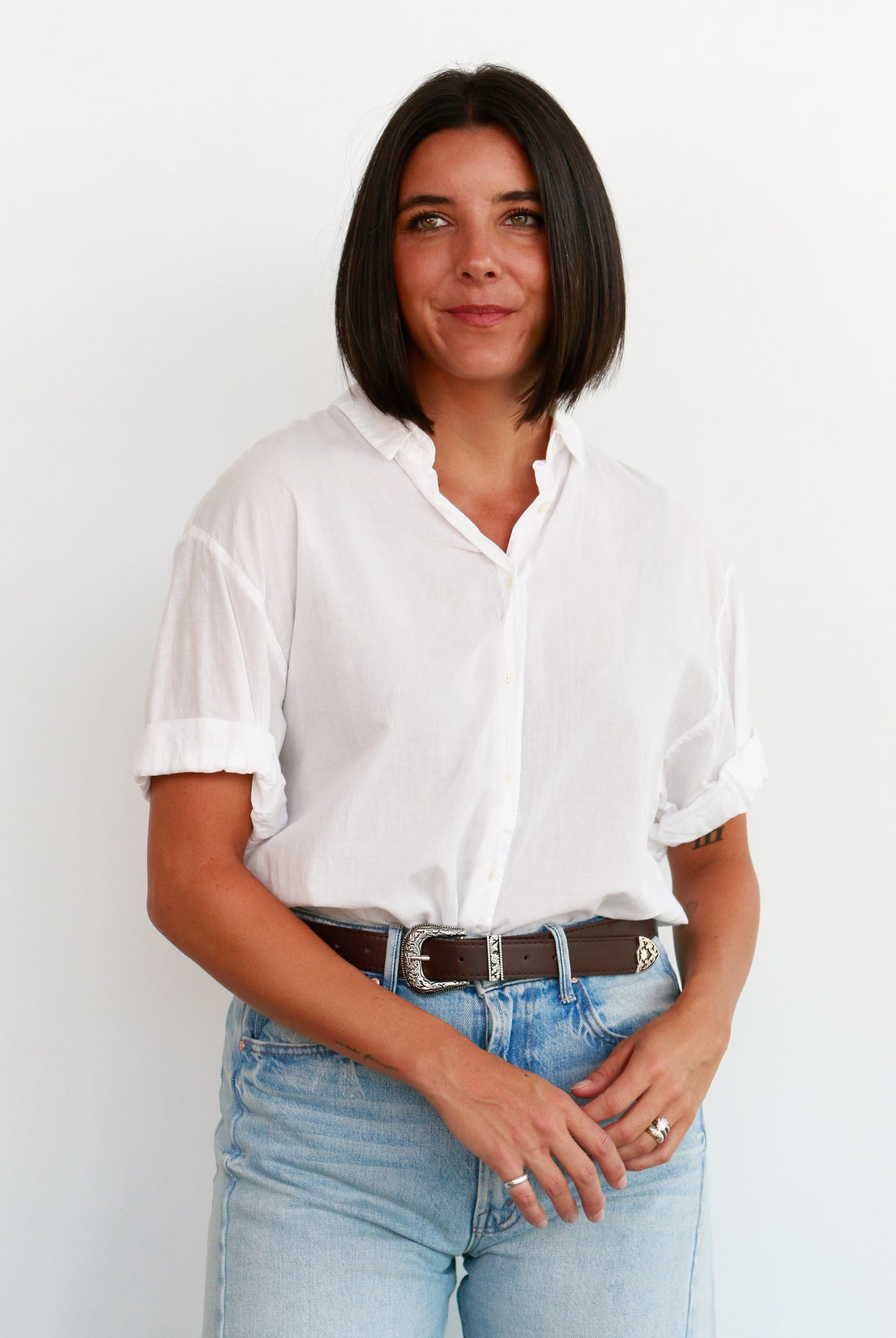 Channing Shirt in White