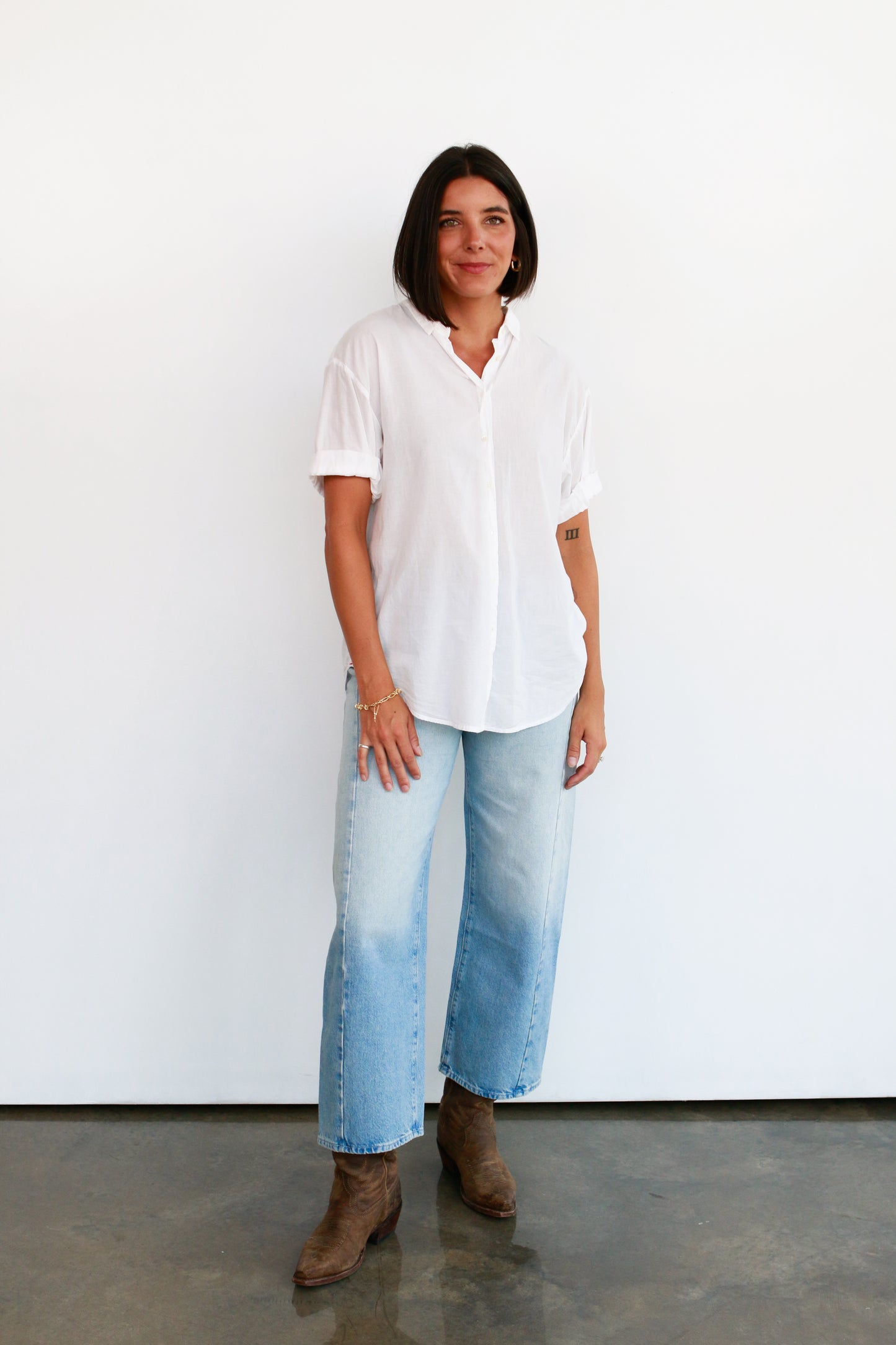 Channing Shirt in White