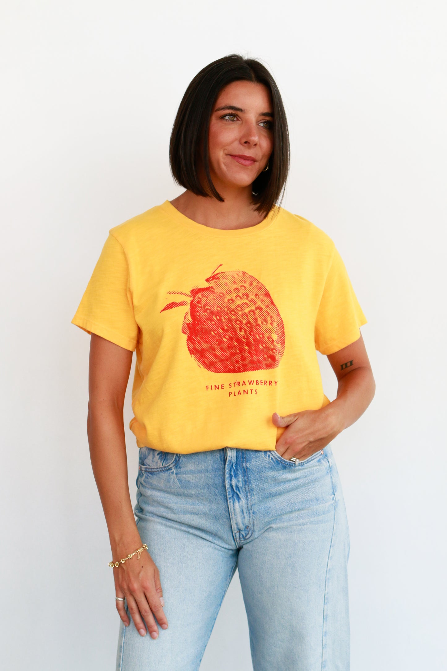 Fine Strawberry Tee