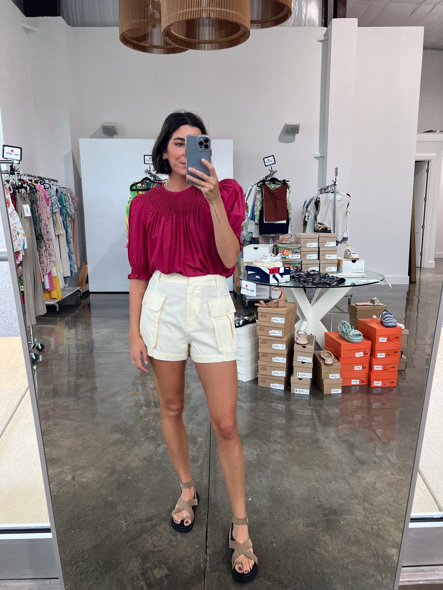Sadie Short in Cowrie