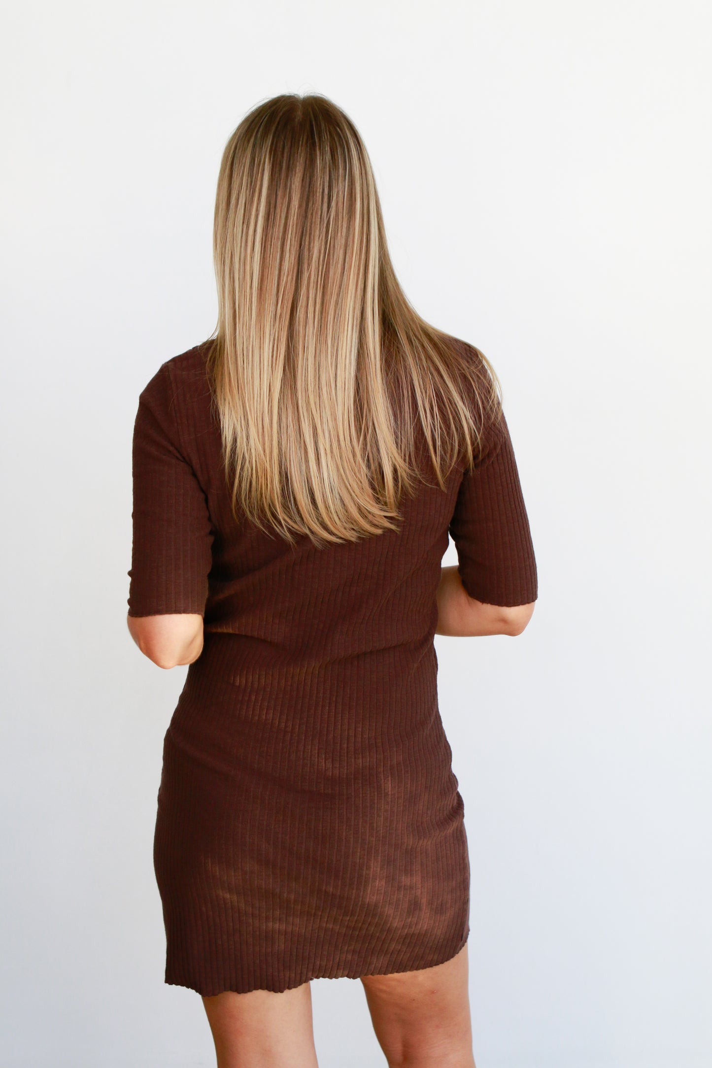 Greer Brown Dress