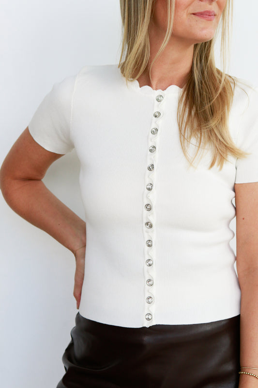 Annalee Short Sleeve Cardigan