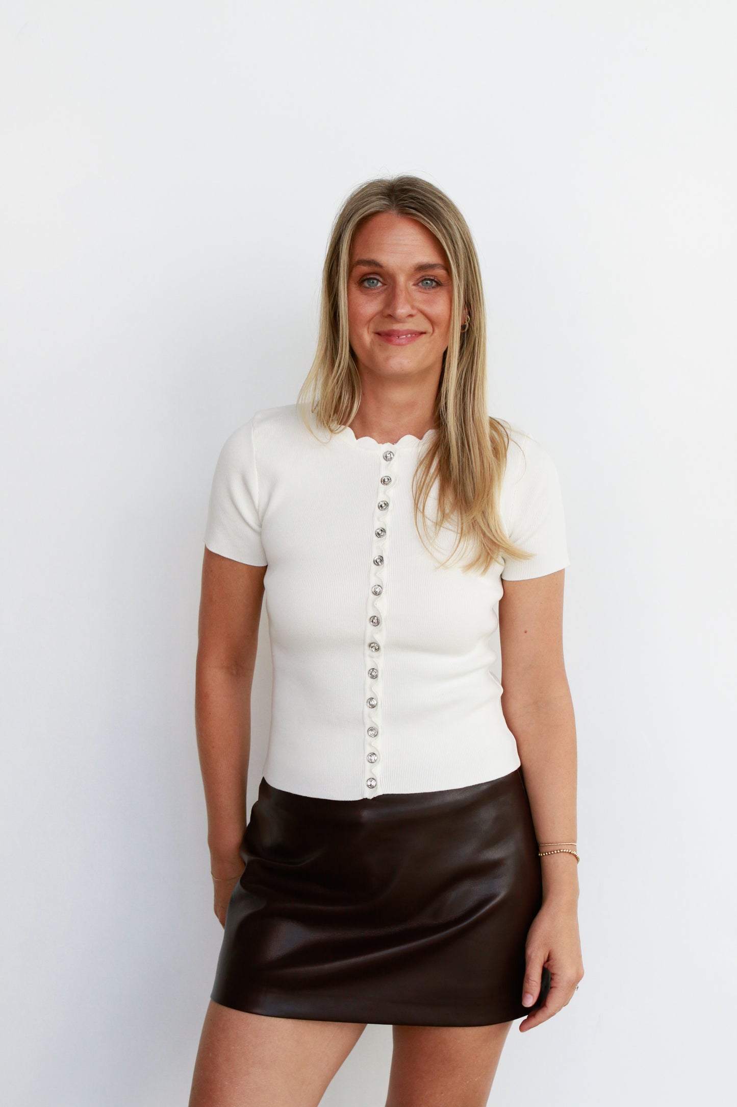 Annalee Short Sleeve Cardigan