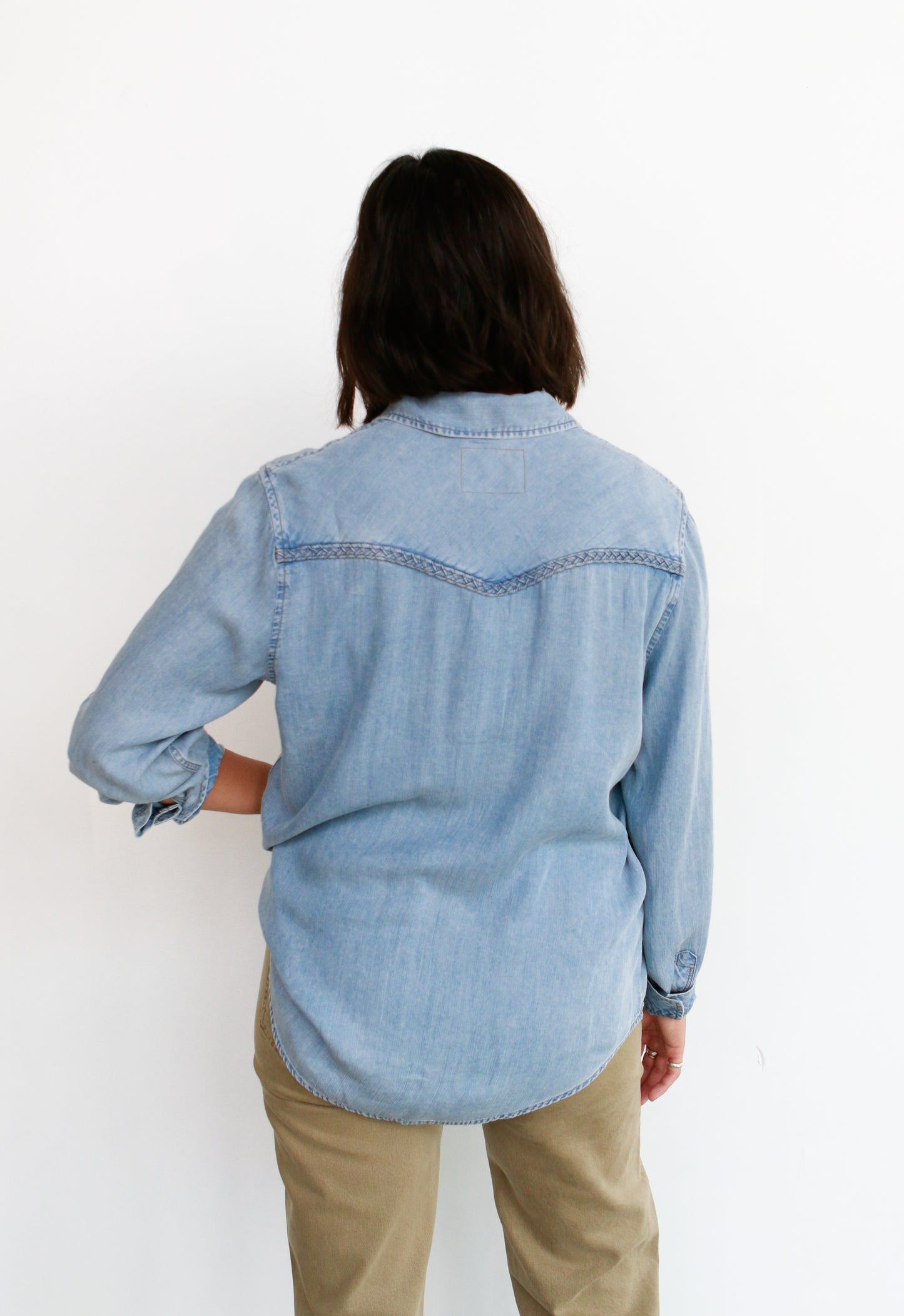 Stasi Shirt in Medium Wash