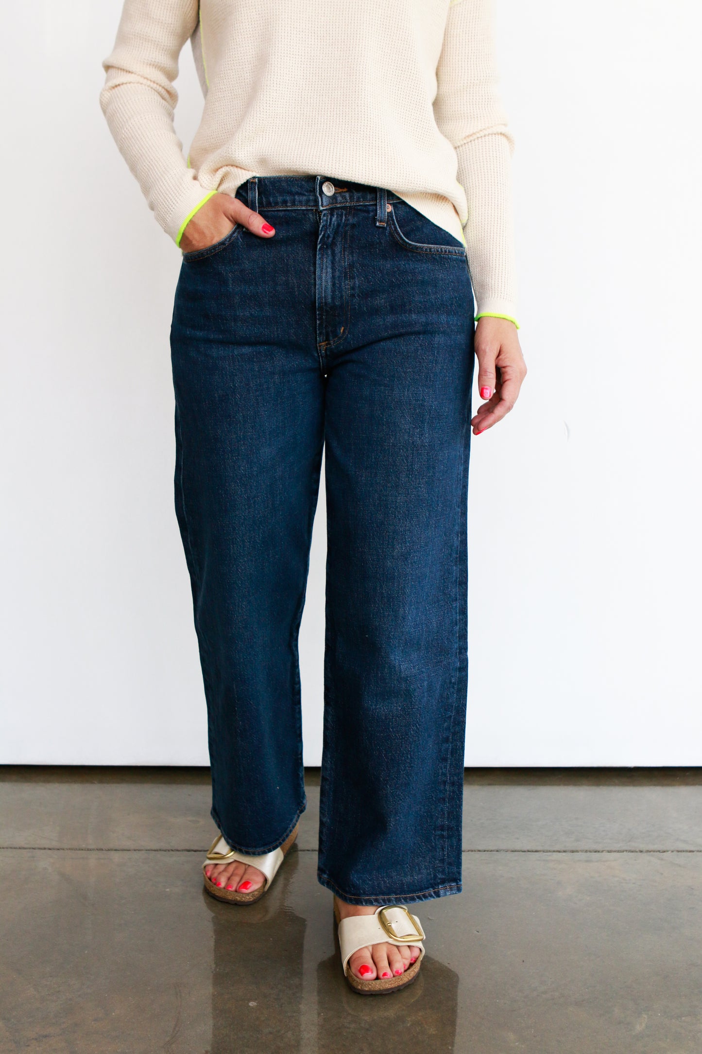 Harper Crop Denim